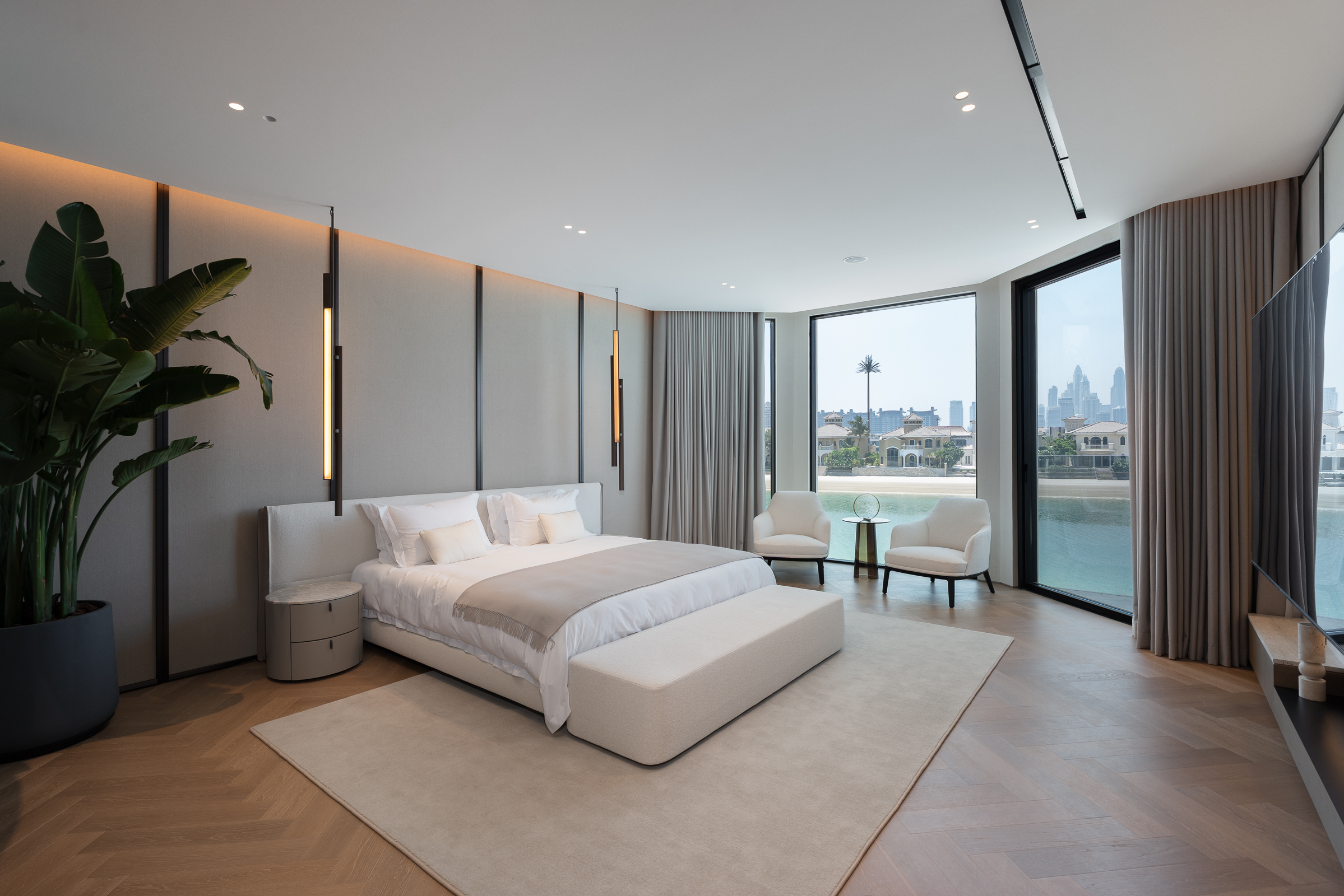  Turnkey Palm Jumeirah Villa With Private Beach - 物件實景