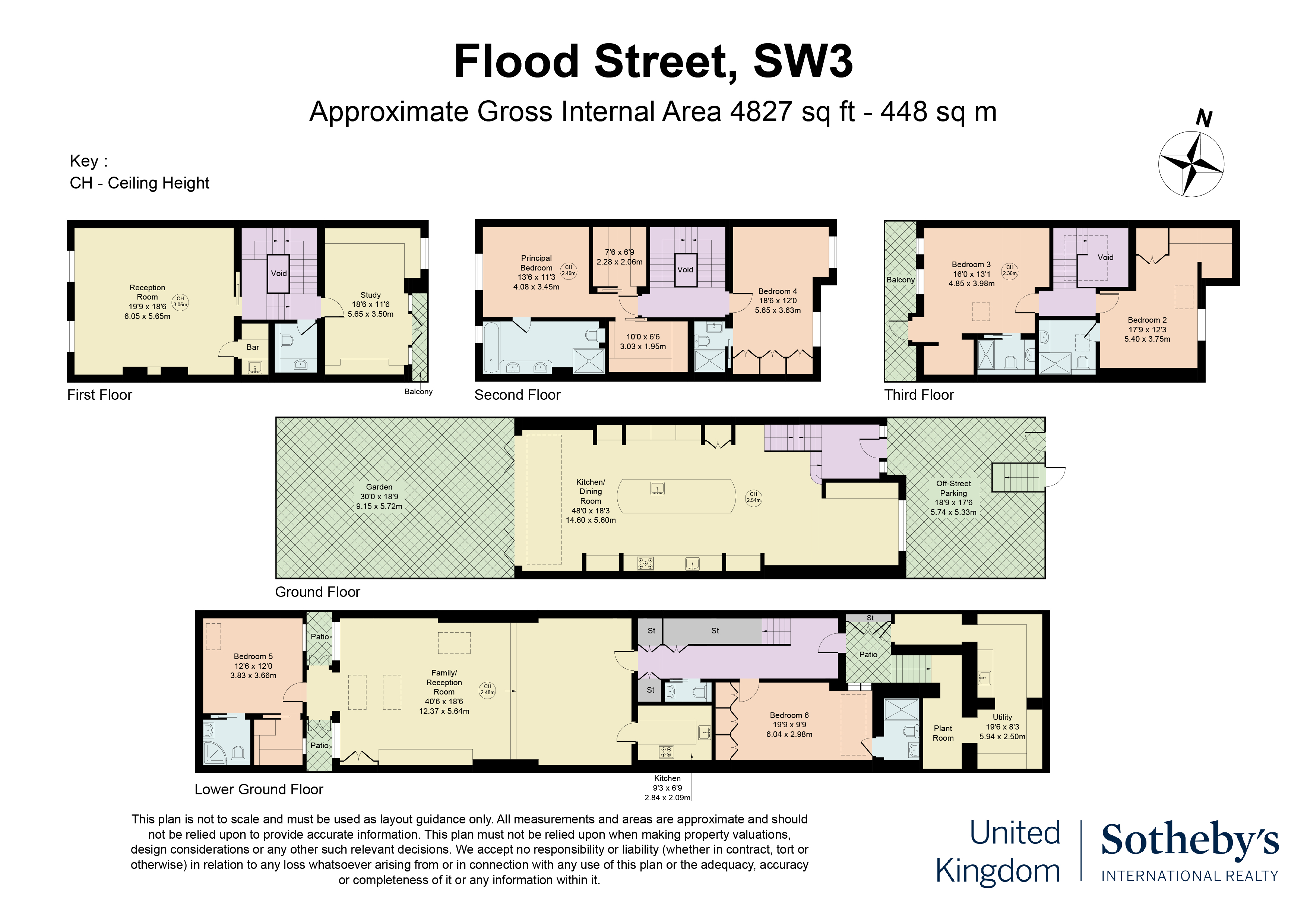  A Six-Bedroom Chelsea Townhouse with a West-Facing Garden - 物件實景