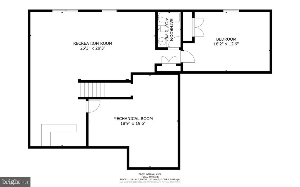 Stafford, Virginia, 22554, United States, 4 Bedrooms Bedrooms, ,4 BathroomsBathrooms,Residential,For Sale,2013992