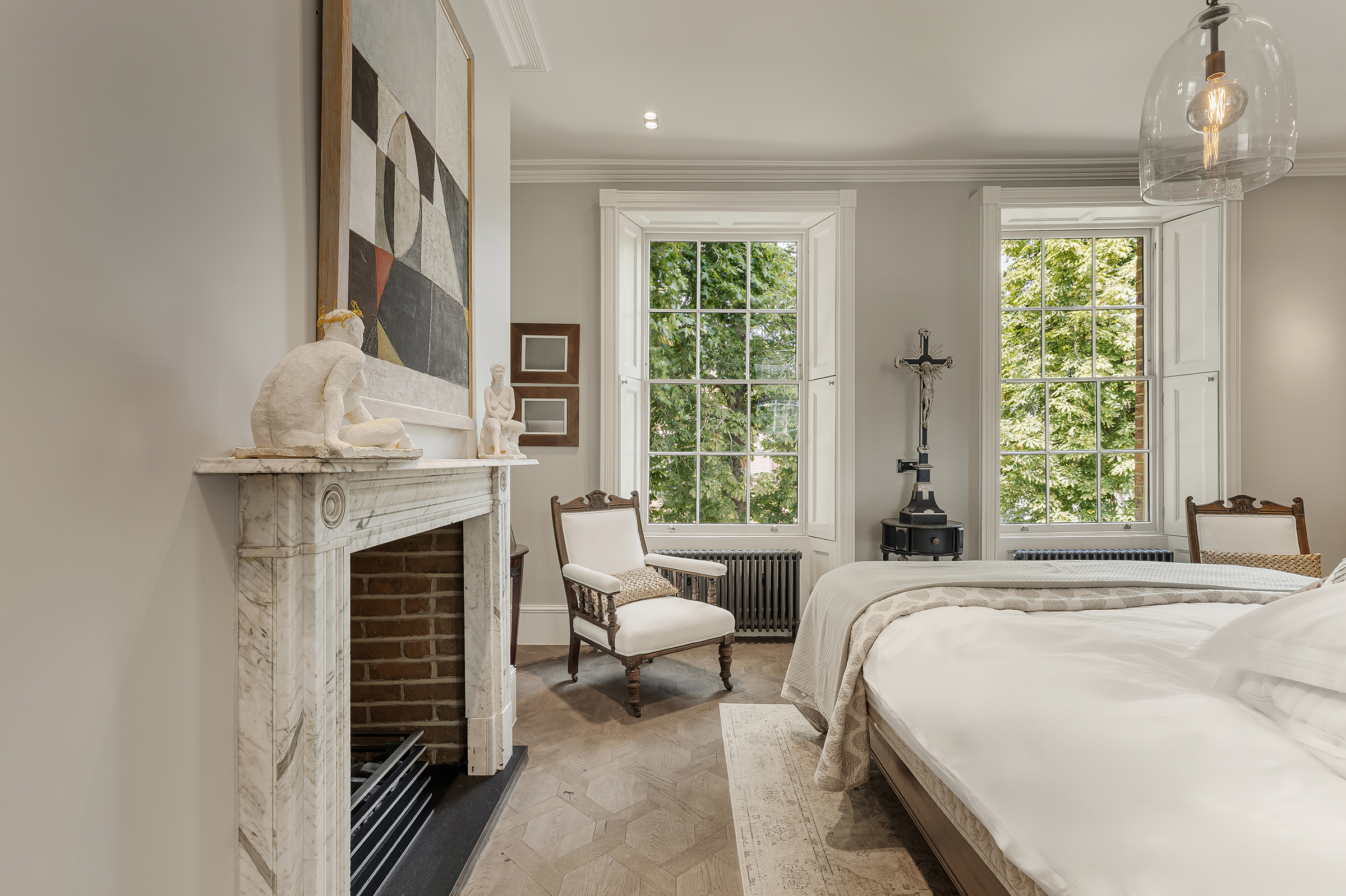  A beautifully renovated Grade II listed Georgian house with a south-facing garde - 物件實景