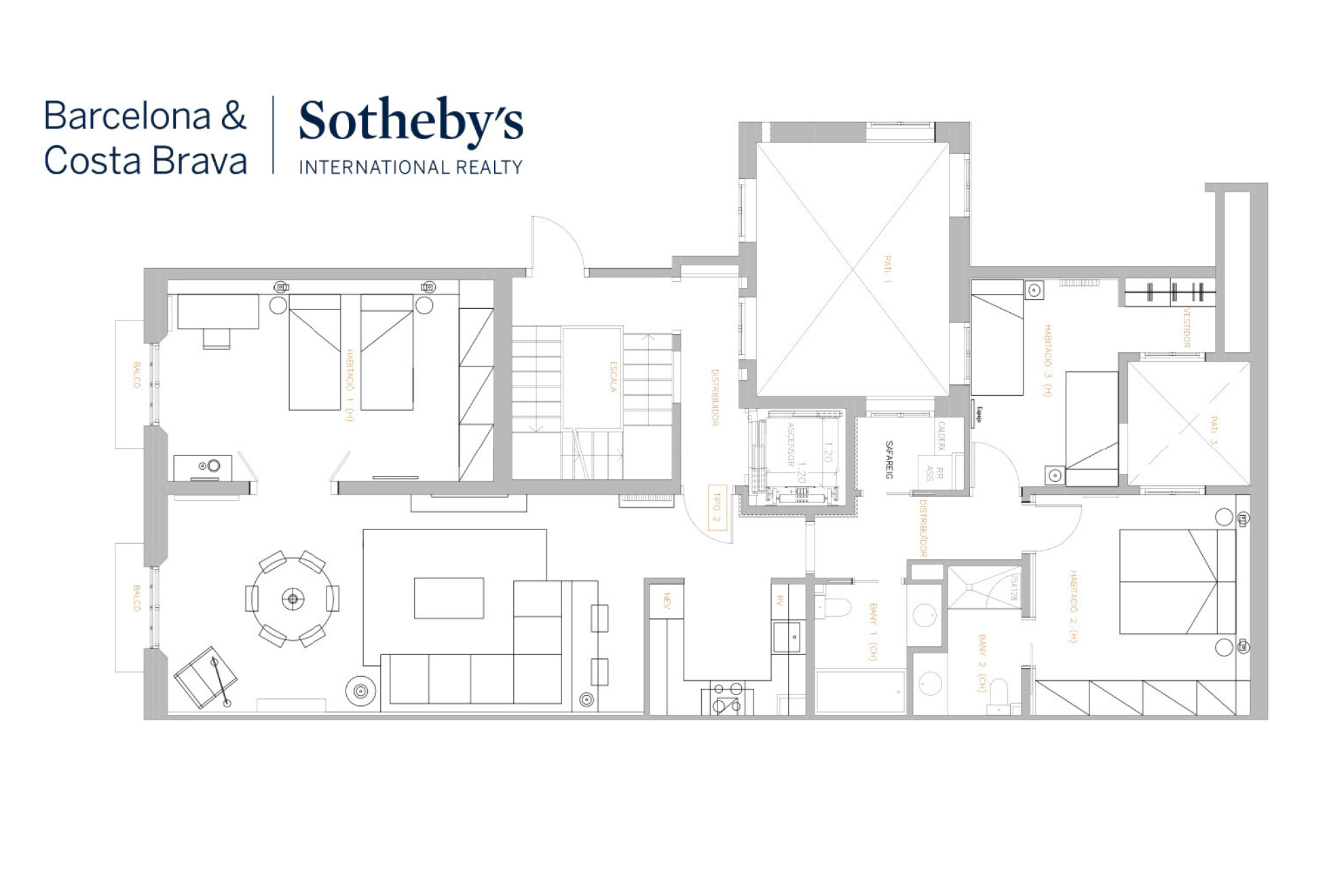  Beautiful apartment in a building with swimming pool Port Vell - 物件實景