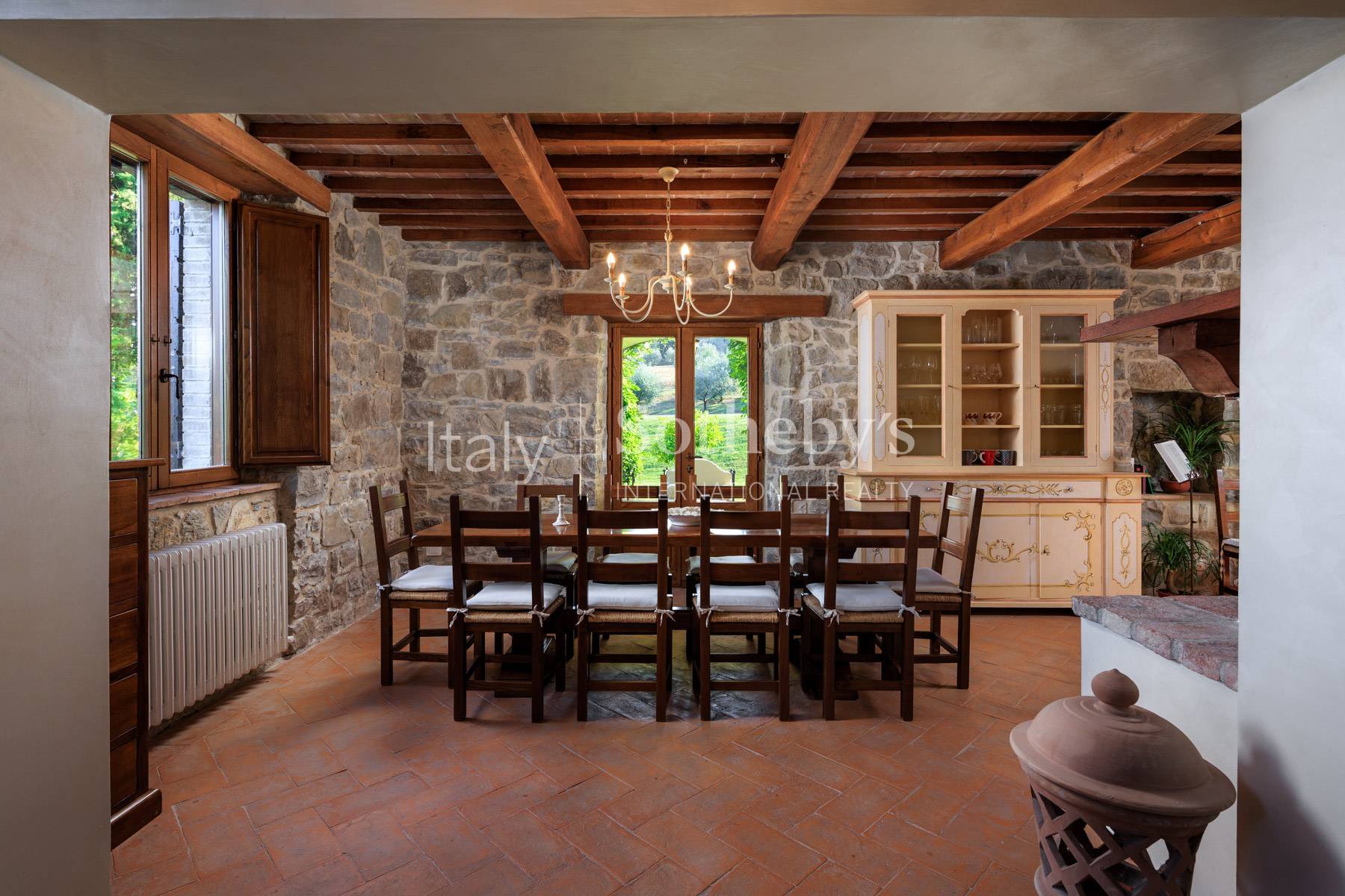  country house dating 1800 overlooking Todi - 物件實景