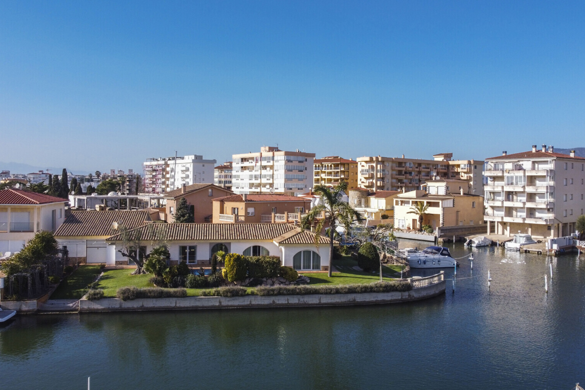  Villa with private mooring and swimming pool in Roses - 物件實景