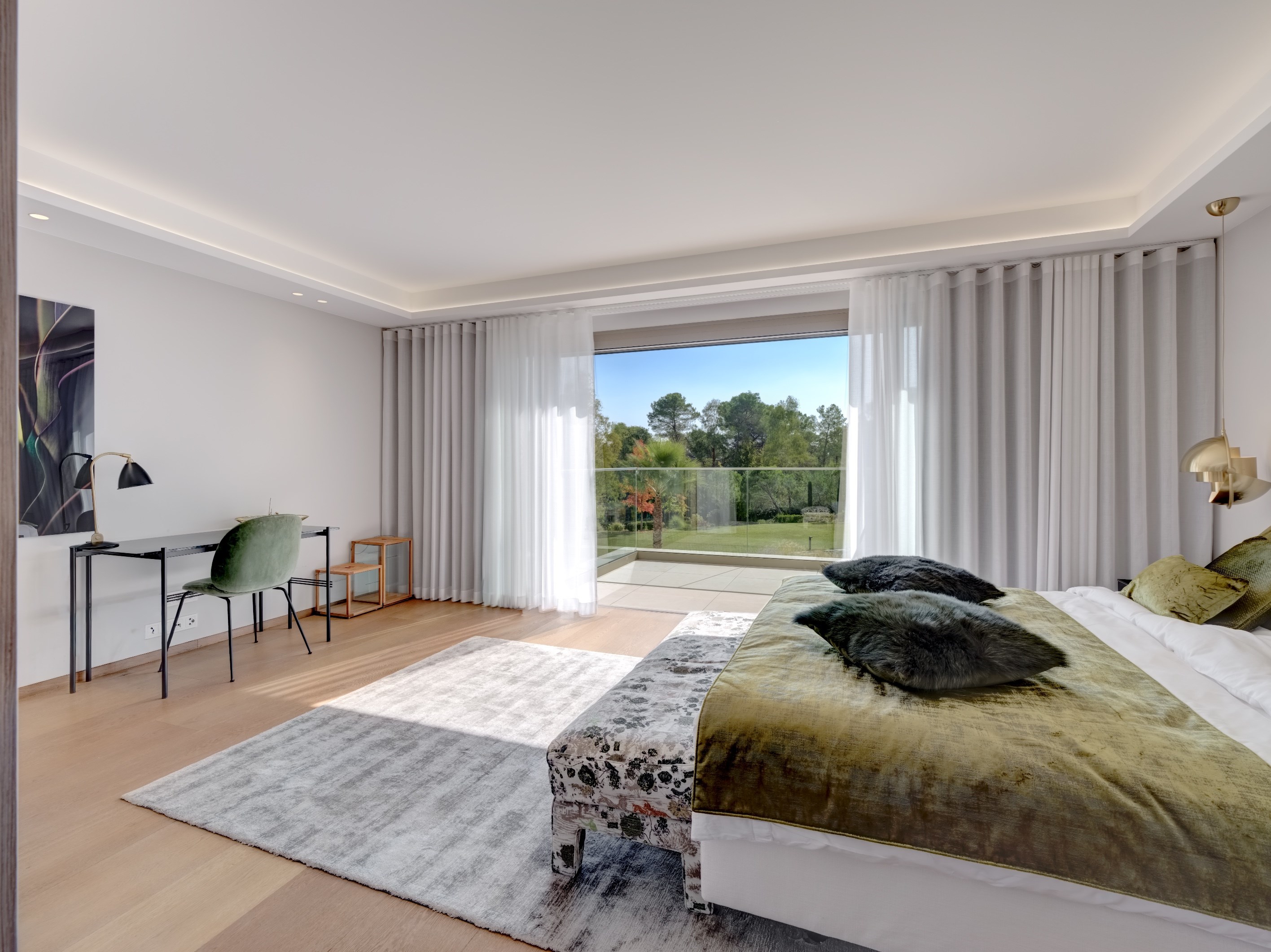  Contemporary luxury villa with guest house, wellness area and pool for sale in … - 物件實景