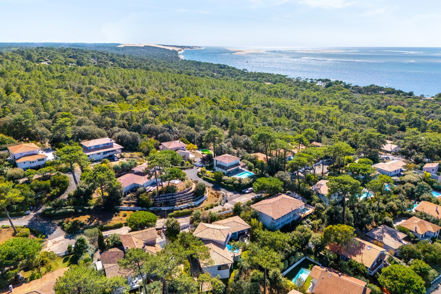  ARCHITECT VILLA WITH SEA VIEW IDEALLY LOCATED IN PYLA - 物件實景