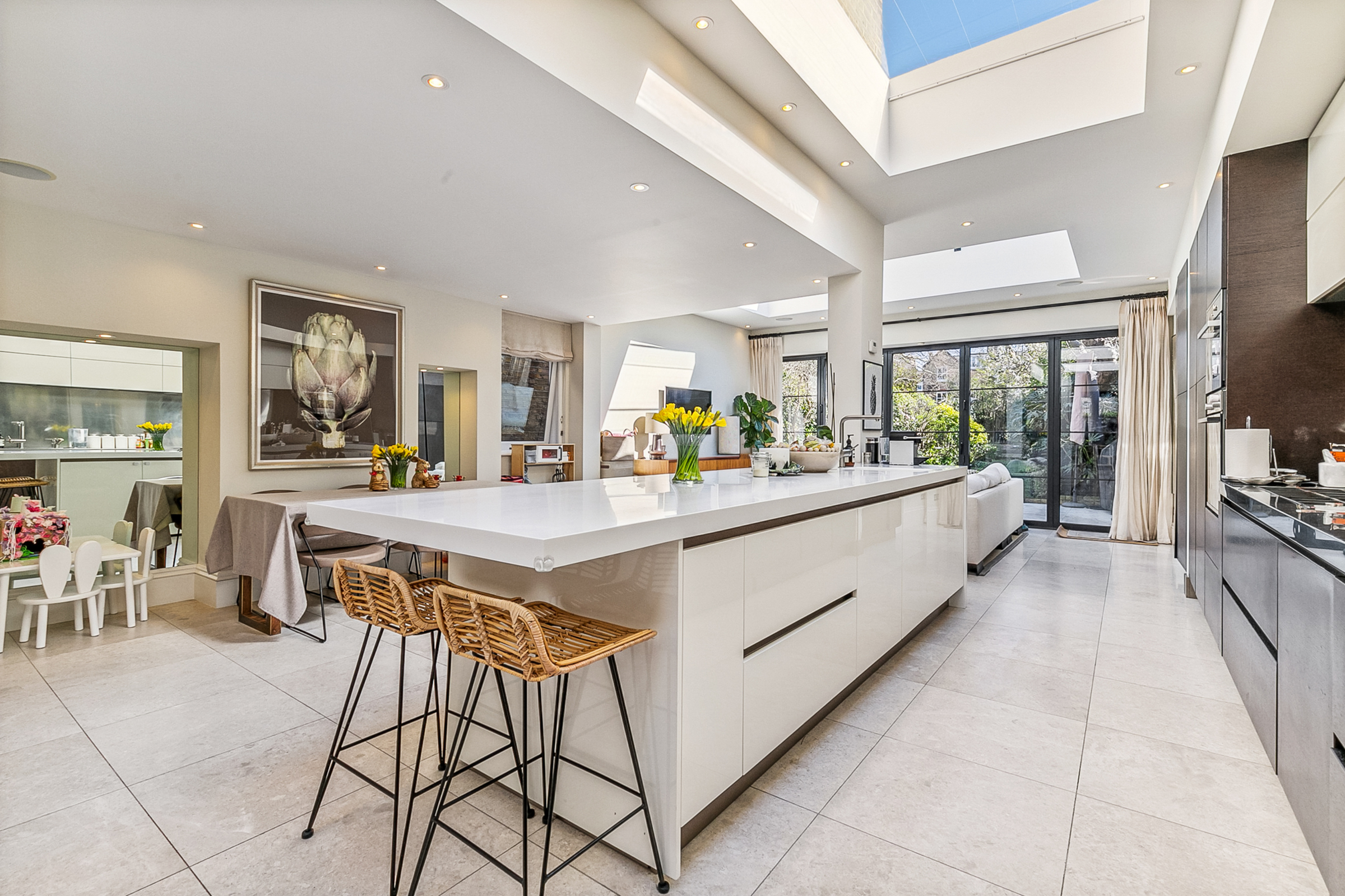  A five-bedroom family house with park views and a generous garden in Wandsworth - 物件實景