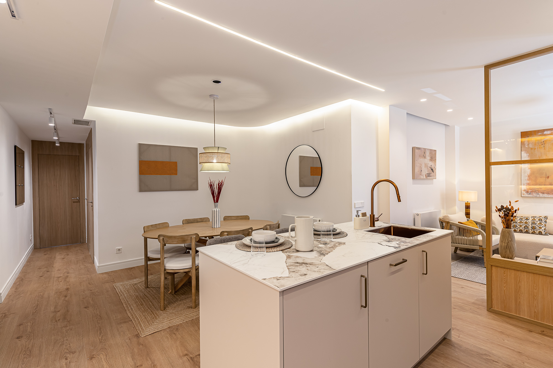  Contemporary Flat of 4 bedrooms in Las Delicias, Arganzuela, Madrid - 物件實景