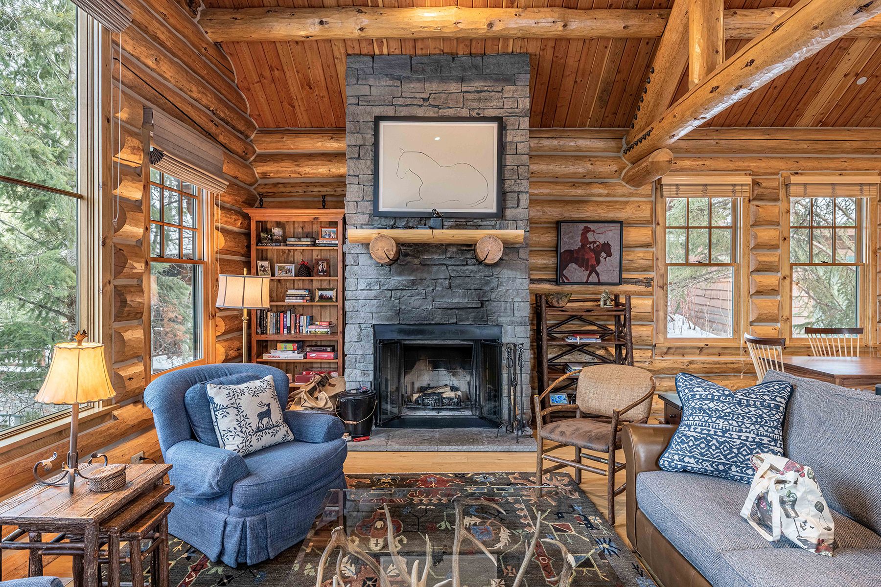  Ski-In Ski-Out Luxury Cabin  Jackson Hole Mountain Resort  Teton Village WY - 物件實景
