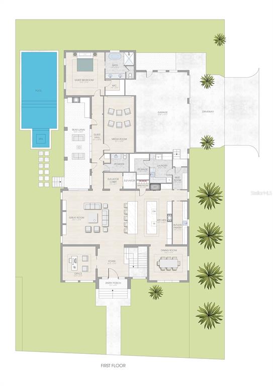 Tampa, Florida, 33629, United States, 6 Bedrooms Bedrooms, ,7 BathroomsBathrooms,Residential,For Sale,1997276