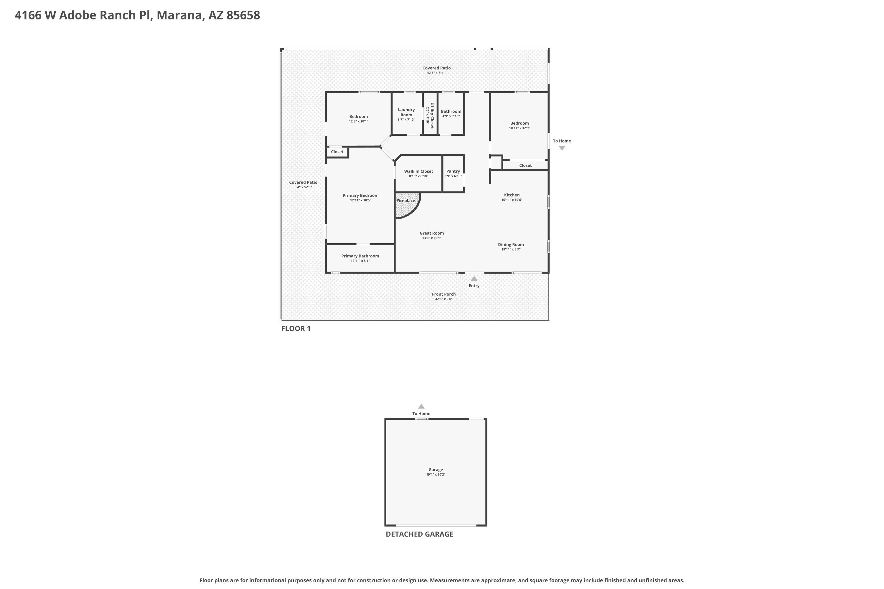  4166 W Adobe Ranch Place, Marana, AZ 85658 - 物件實景