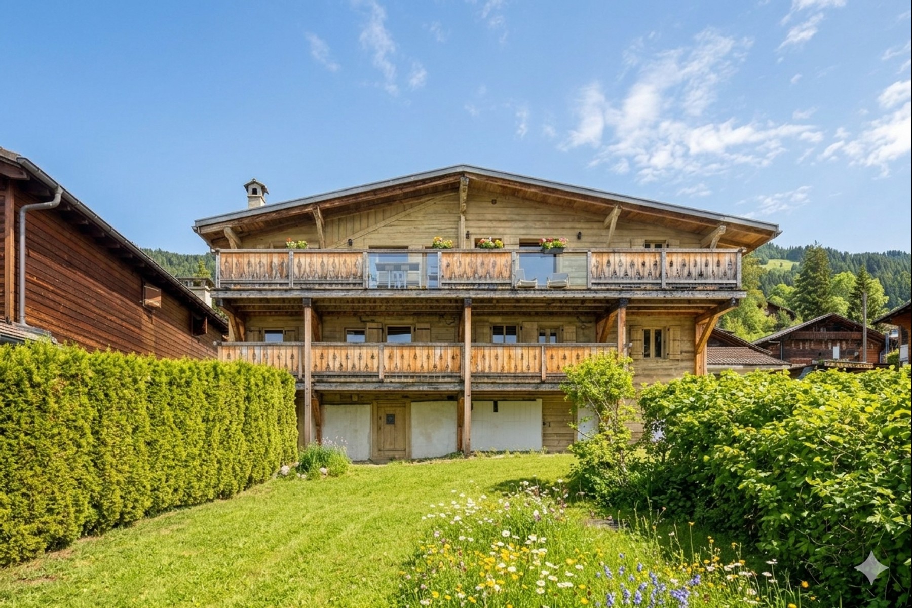  Ma Retraite - Renovated chalet with garden in the center of Chesières - 物件實景
