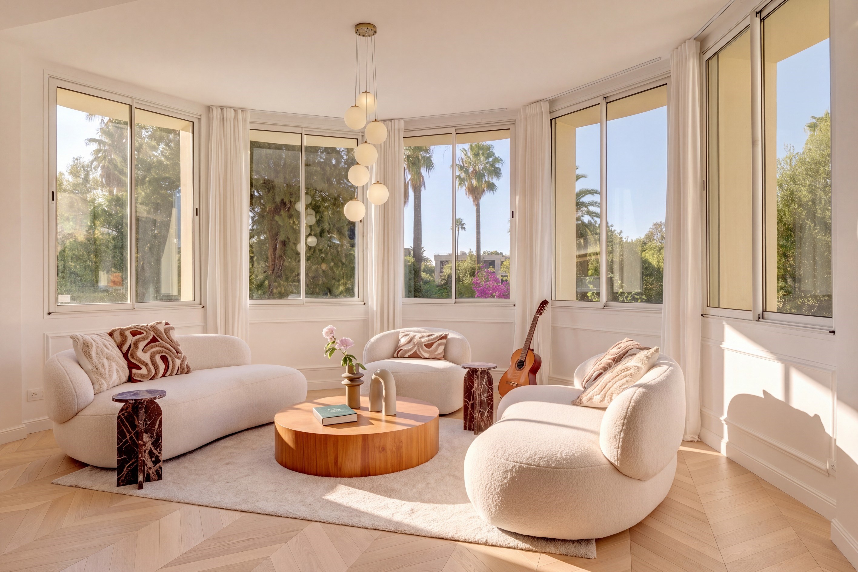  Cannes Basse Californie, renovated three bedroom apartment with balcony and par… - 物件實景