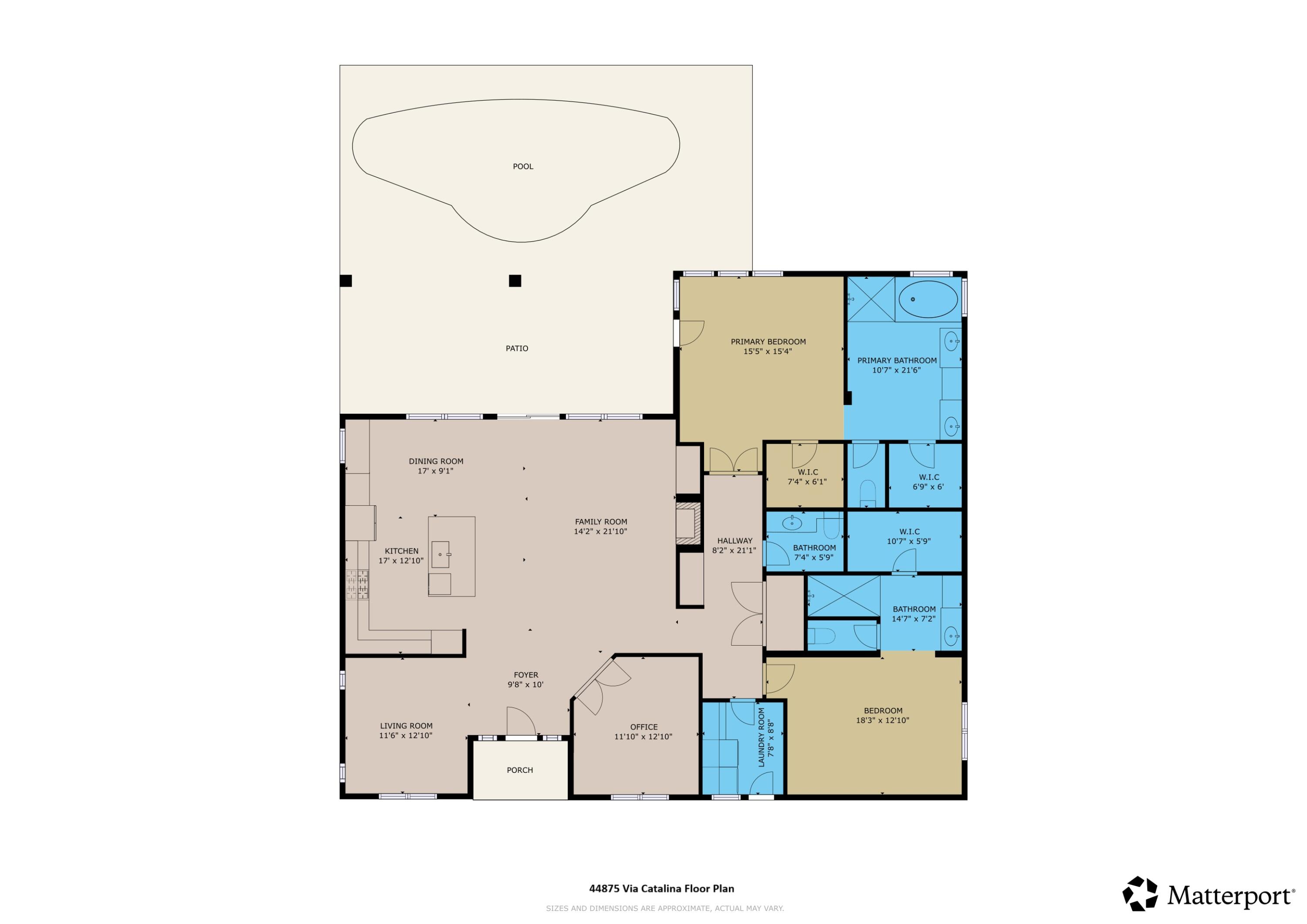 La Quinta, California, 92253, United States, 3 Bedrooms Bedrooms, ,3 BathroomsBathrooms,Residential,For Sale,1991537
