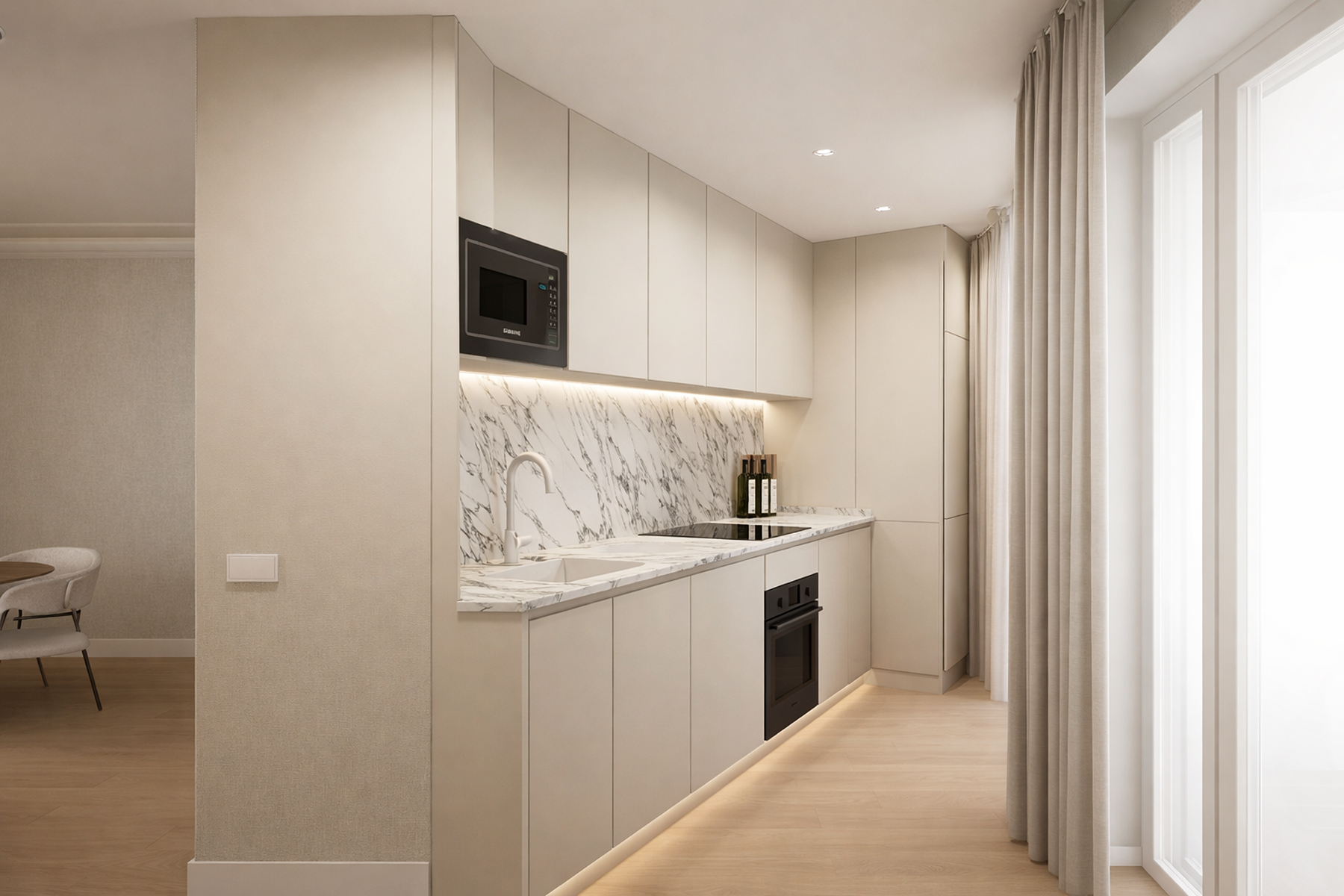  3-bedroom flat in Goya, Madrid - 物件實景