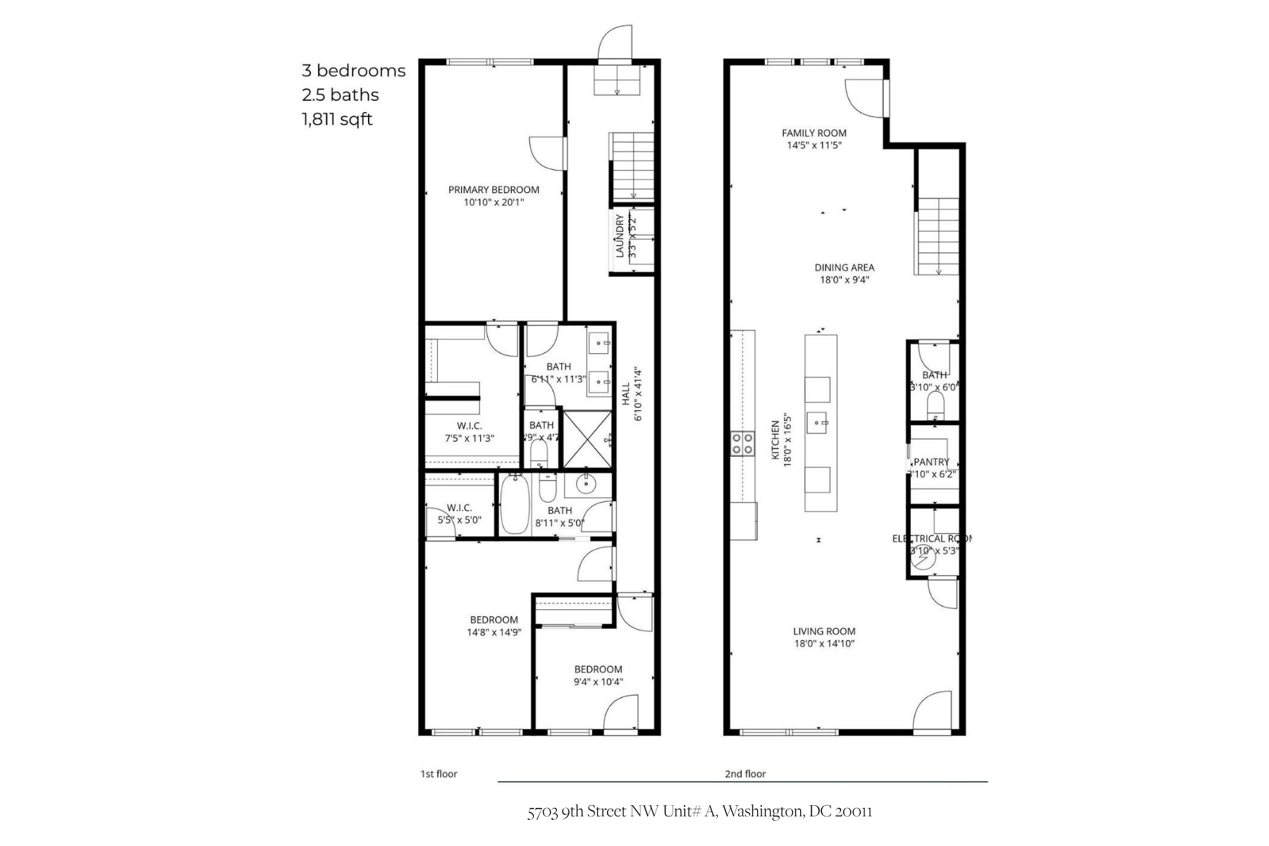  5703 9th Street NW, Washington, DC, 20011 - 物件實景