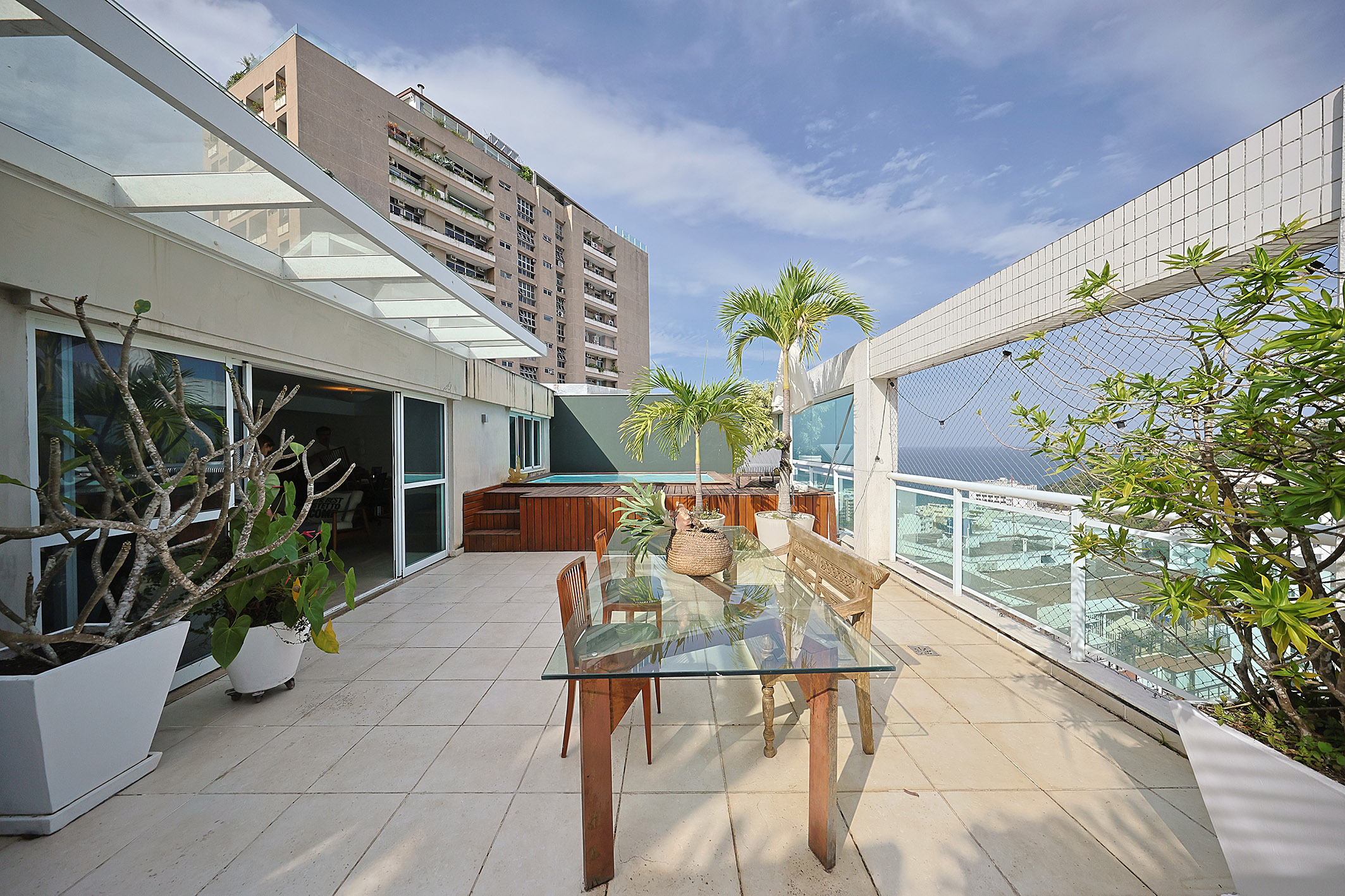 Duplex Penthouse with Pool and Ocean Views in Leblon - 物件實景
