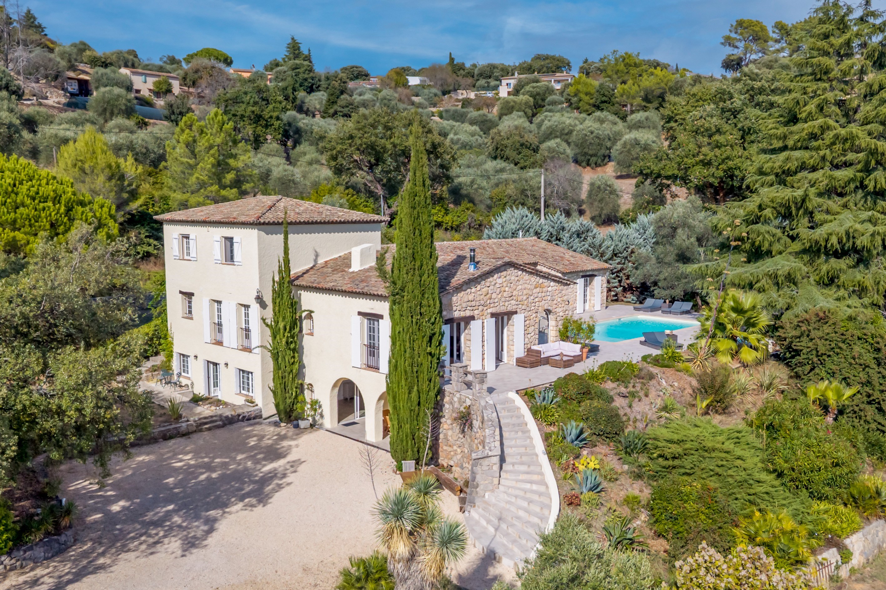  Renovated provençal bastide with panoramic views in Peymeinade - 物件實景