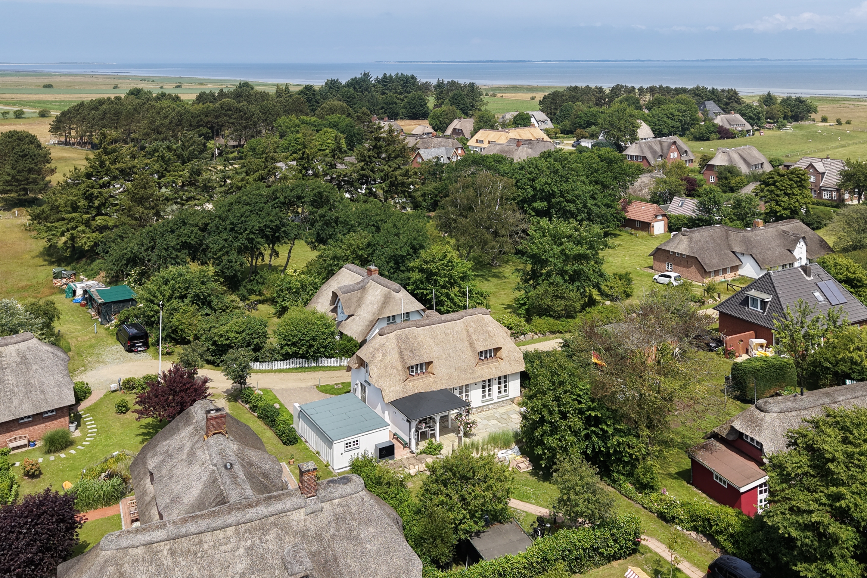  Einmalige Reetdachkate auf Amrum - Vergangenheit bewahrt. Zukunft gebaut. - 物件實景