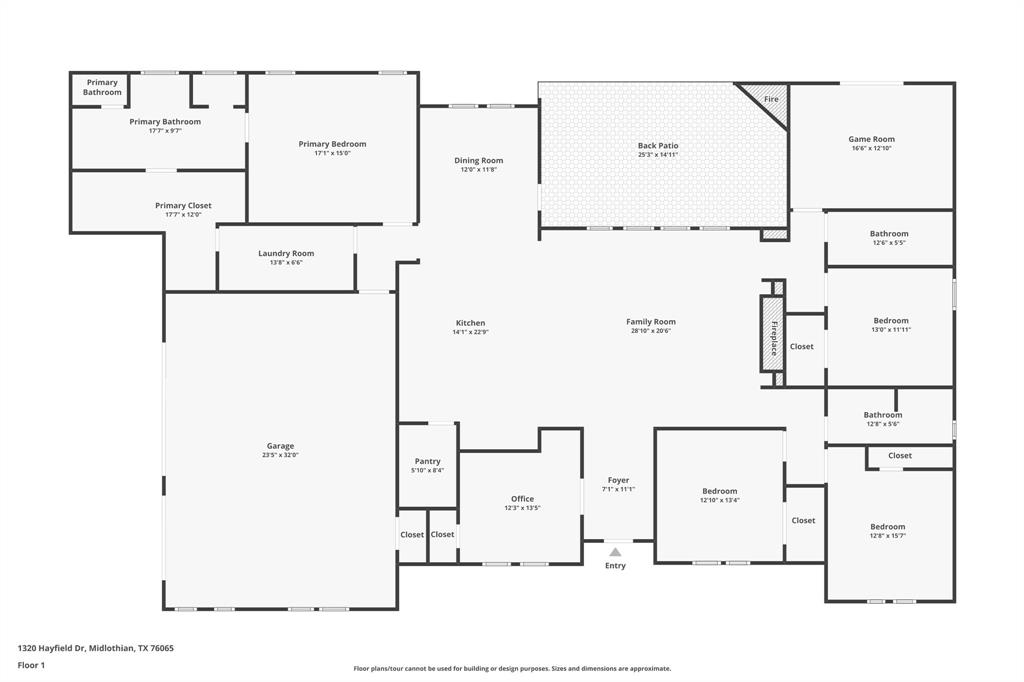 Midlothian, Texas, 76065, United States, 4 Bedrooms Bedrooms, ,3 BathroomsBathrooms,Residential,For Sale,1950999