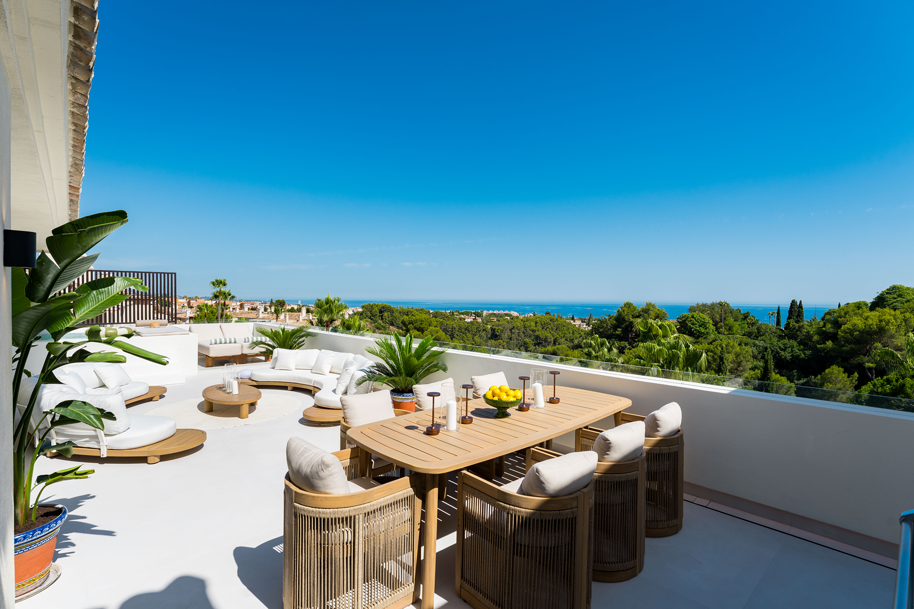  Penthouse with panoramic sea views and private heated pool in Sierra Blanca - 物件實景