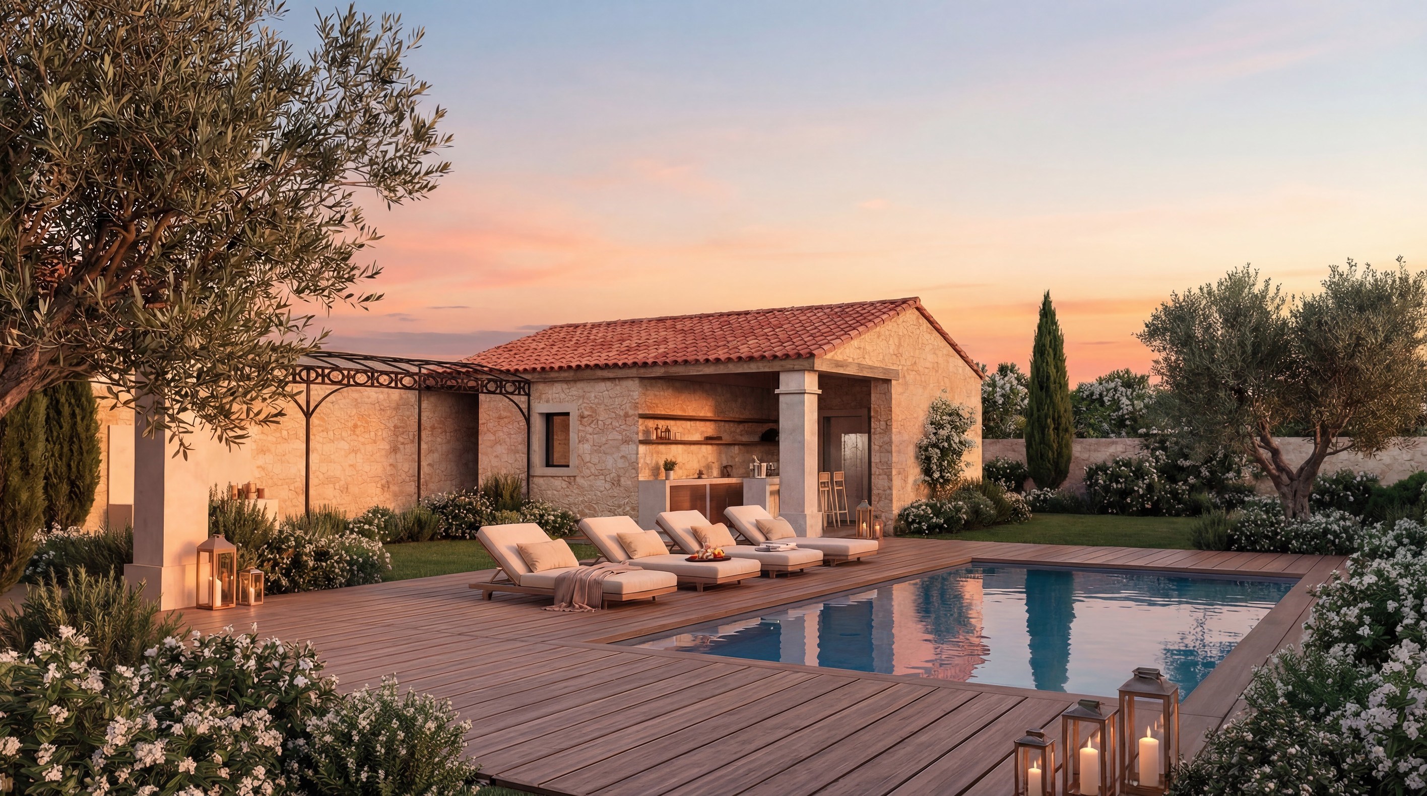  New Luxury Villa Inspired by the Alpilles’ Traditional Mas – Paradou - 物件實景