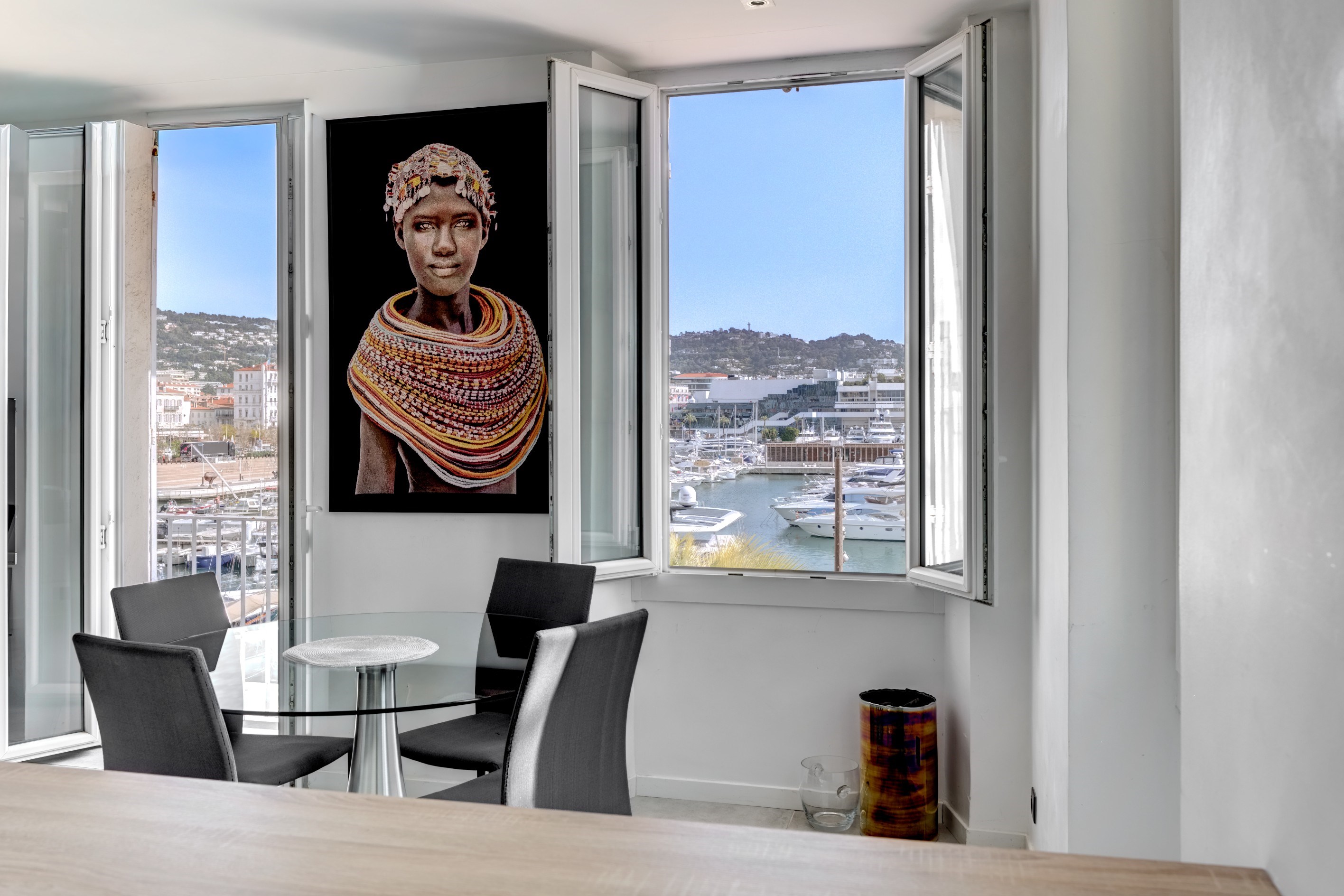  Cannes 2 bedroom apartment 55 sqm with Old Port view, quai Saint-Pierre - 物件實景