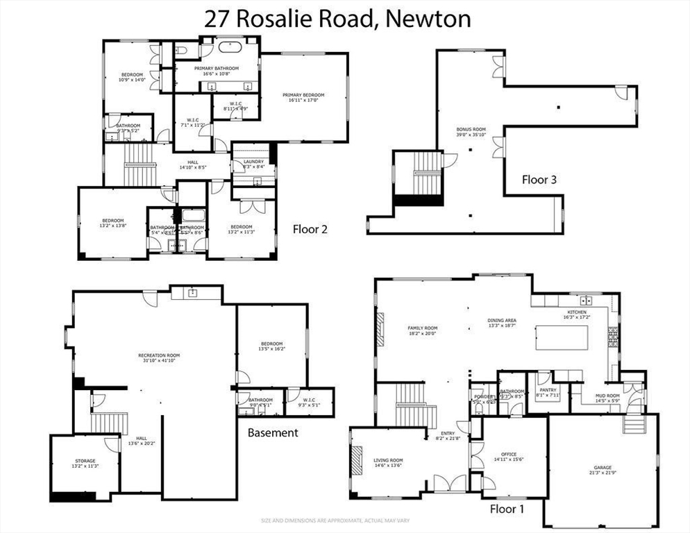 Newton, Massachusetts, 02459, United States, 6 Bedrooms Bedrooms, ,7 BathroomsBathrooms,Residential,For Sale,1939523