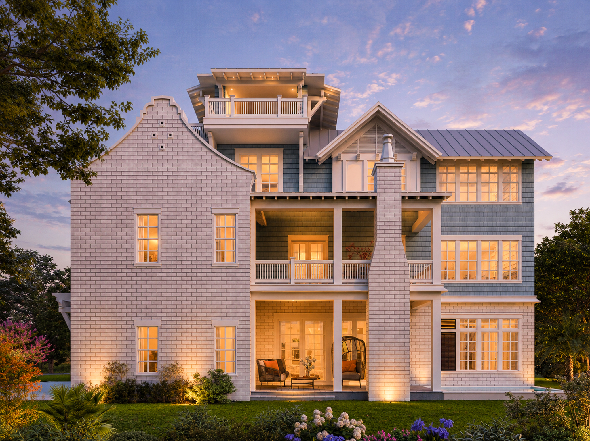  Gulf Views & Elevated Coastal Living in Old Seagrove - 物件實景