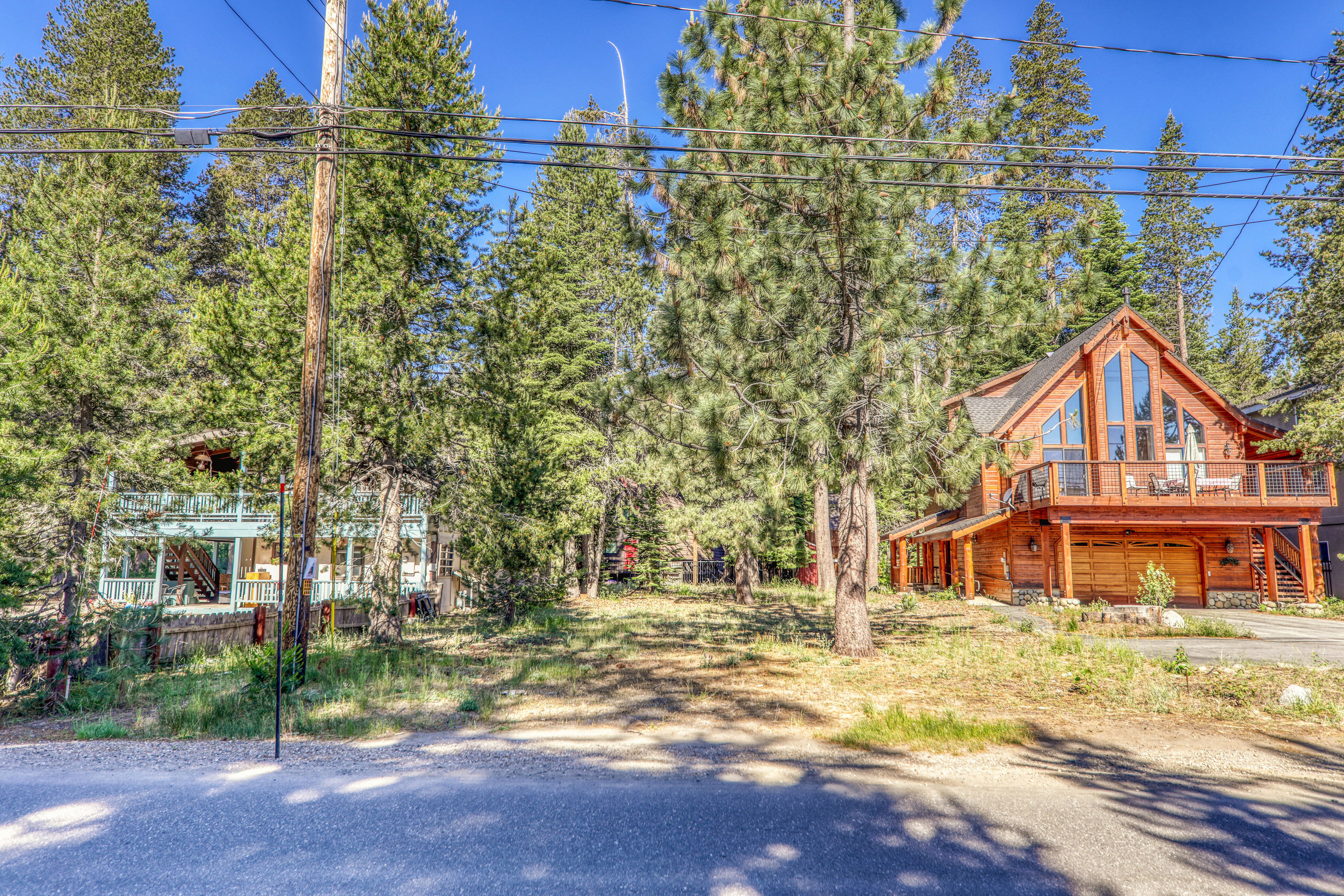  Rare sunny, flat parcel across from Donner Lake