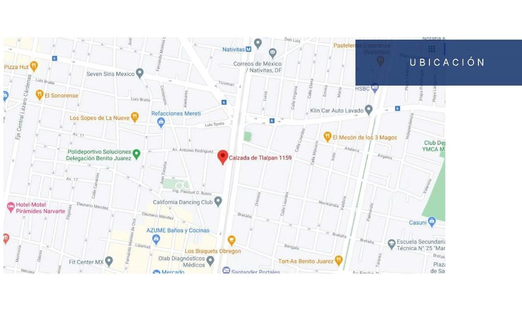 Calzada de Tlalpan, Benito Juárez, Ciudad de México, 03660, Mexico, 2 Bedrooms Bedrooms, ,1 BathroomBathrooms,Residential,For Sale,Calzada de Tlalpan,1443448