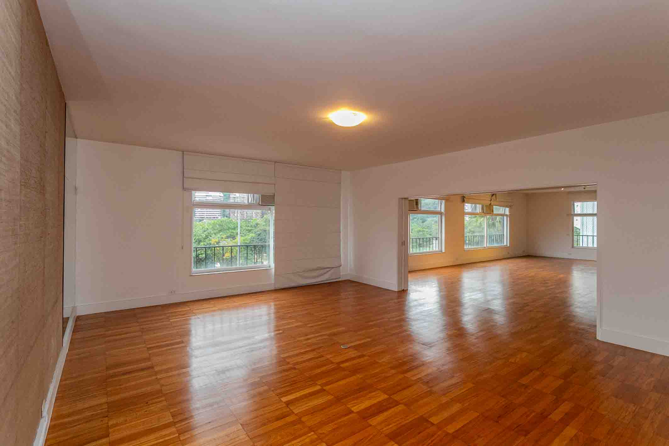  Spacious front-facing apartment overlooking Lagoa near Ipanema - 物件實景