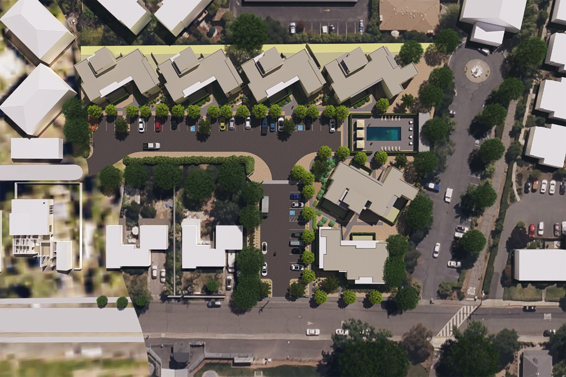  Entitled 31 Unit Luxury Condo Development Near Downtown Sonoma Plaza - 物件實景