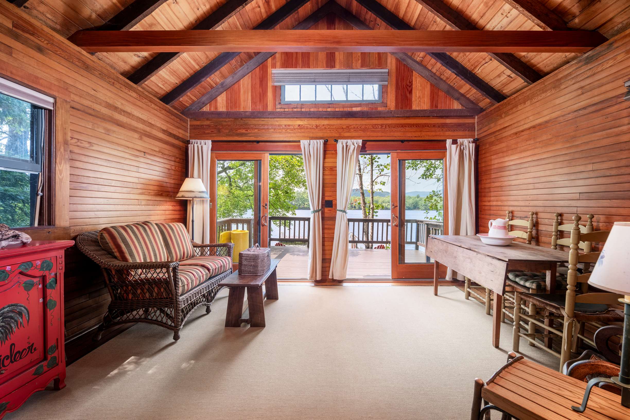  Kezar Lake Contemporary Retreat with Lakeside Boathouse & Dock - 物件實景