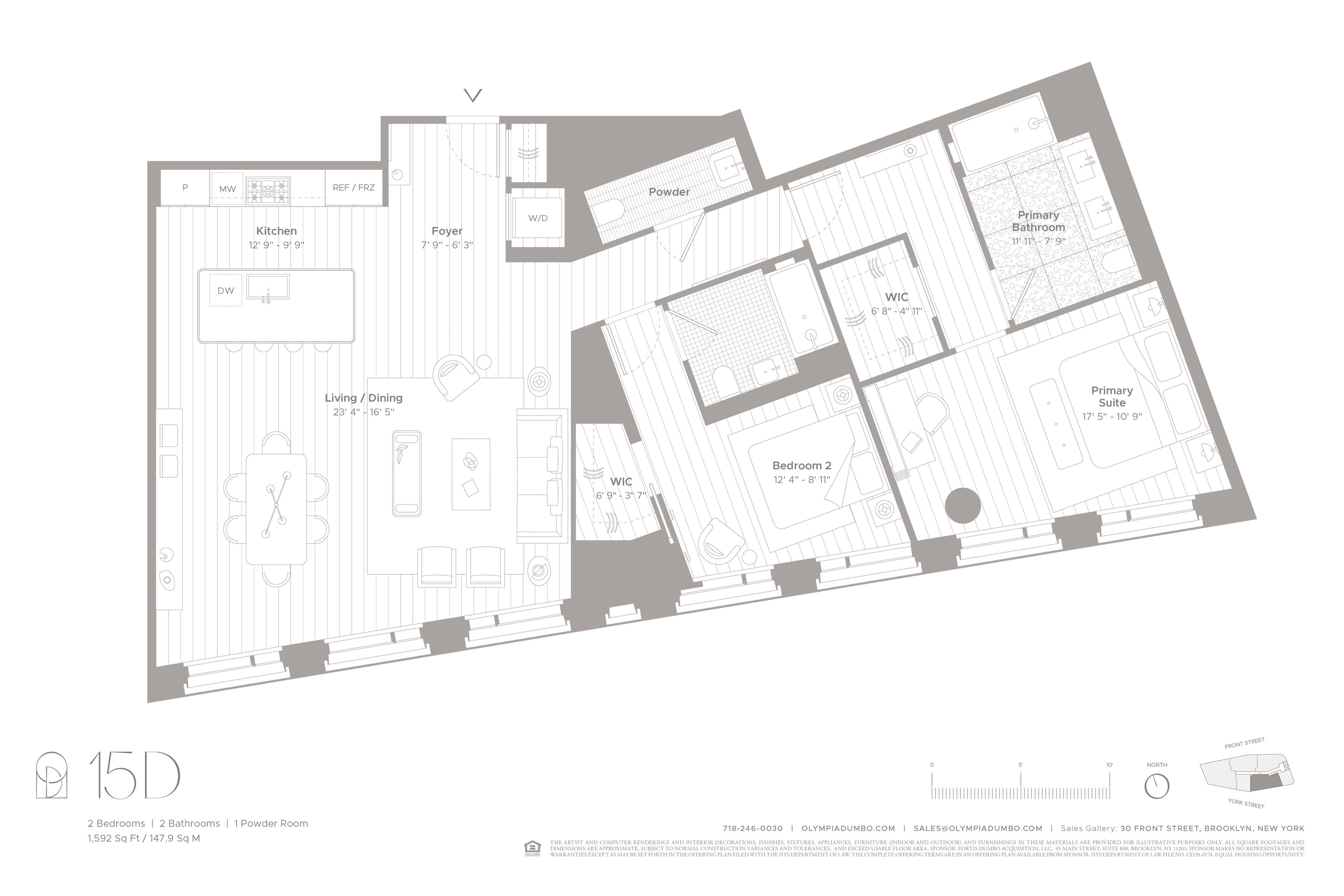  30 Front Street, 15D - 物件實景