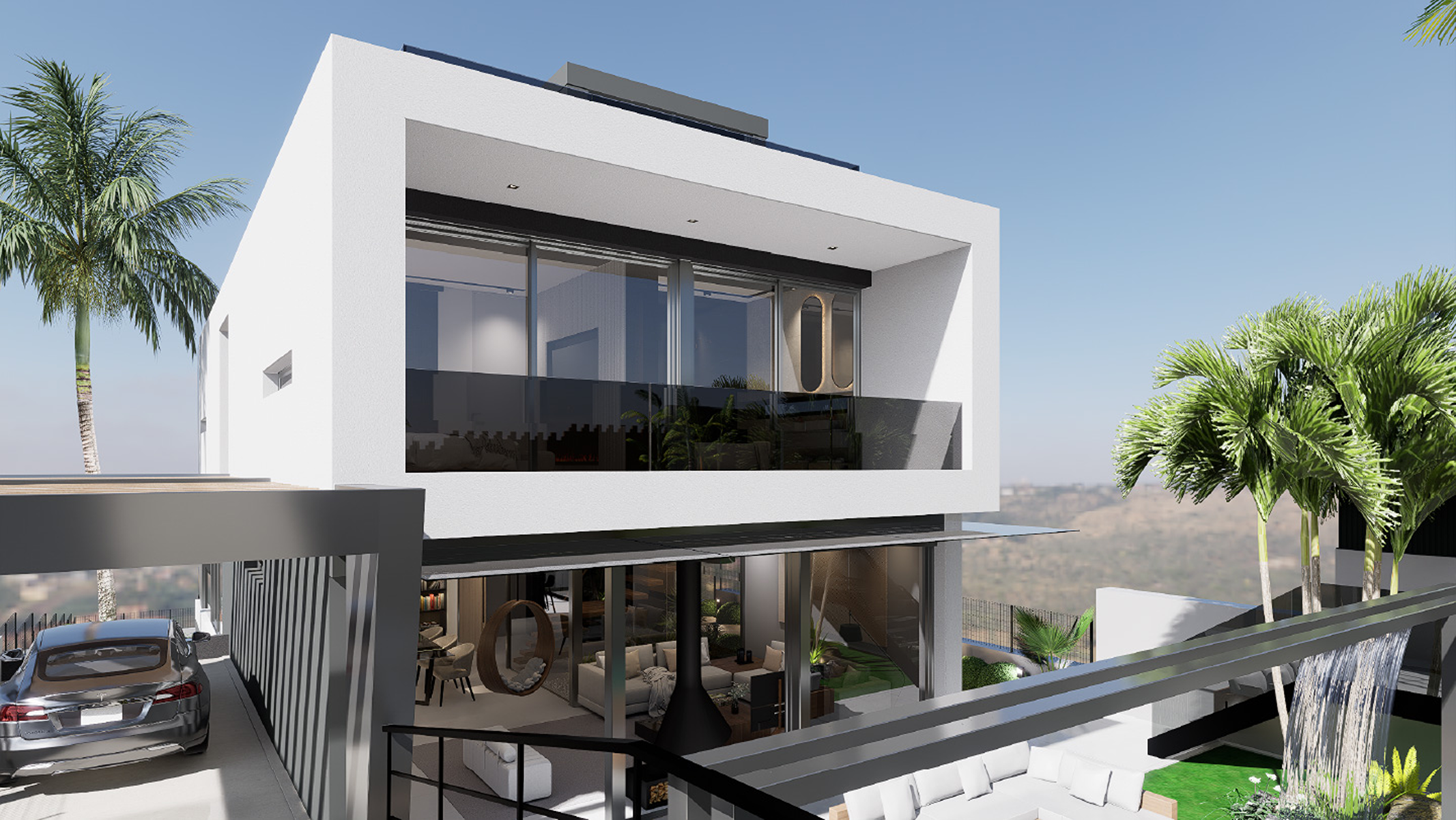 Design villa for new construction 8 minutes from Sitges. - 物件實景