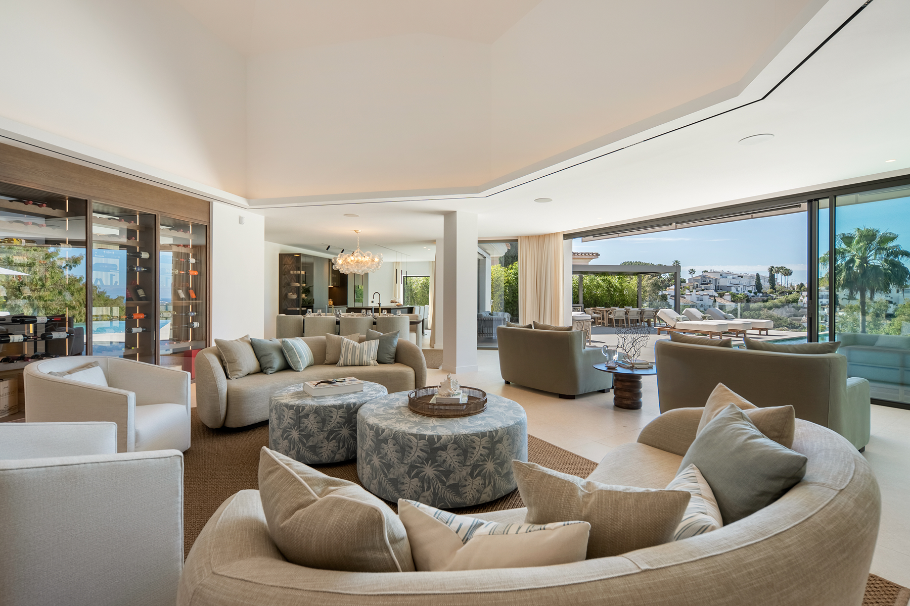  Contemporary Mediterranean villa with sea views in La Quinta - 物件實景