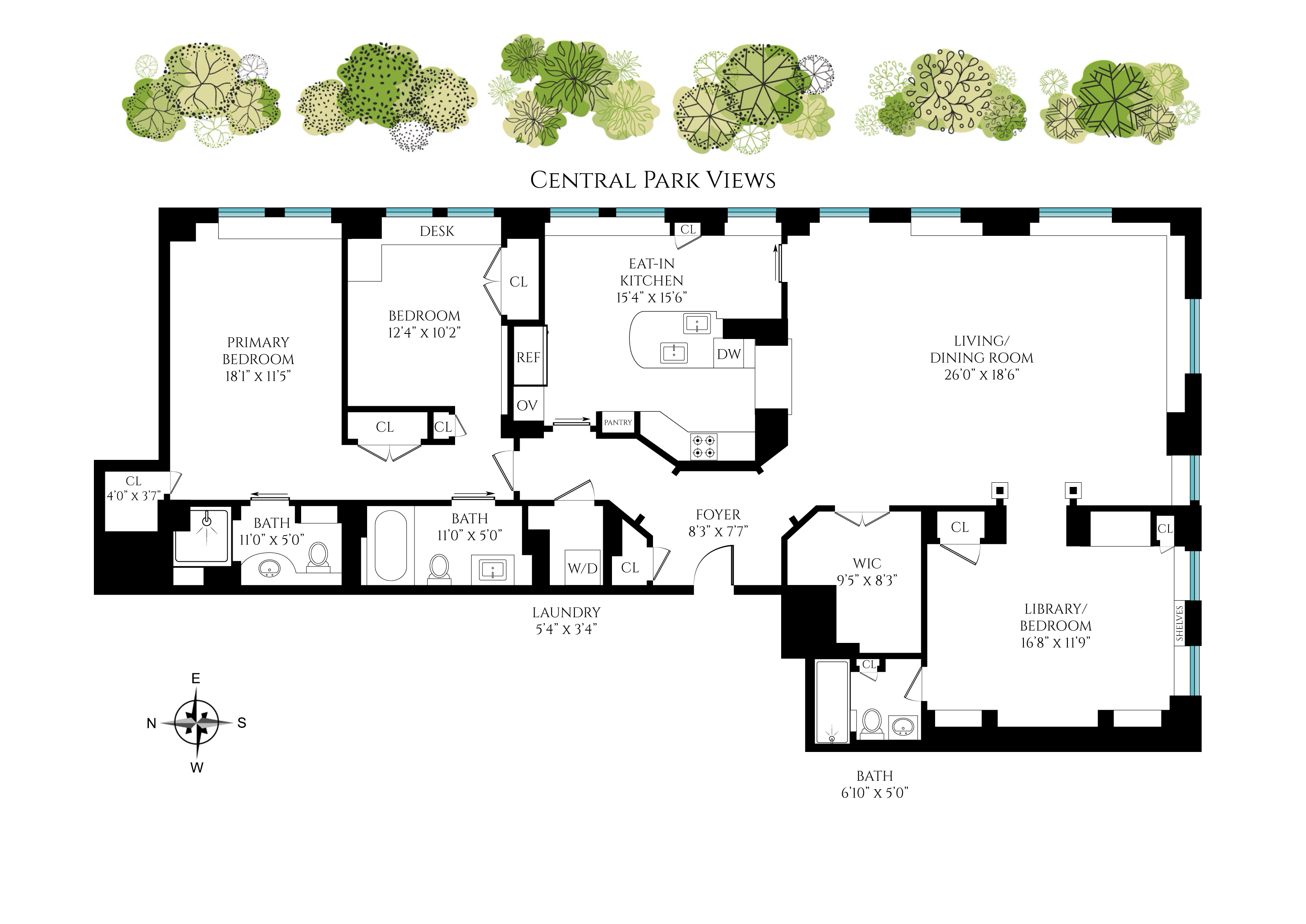  The Alden, 225 CPW, Apt 1101 - 物件實景