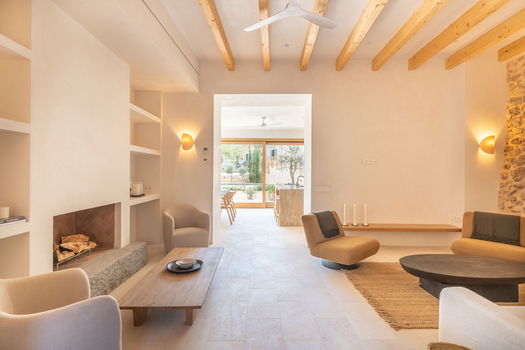  Exquisitely renovated traditional village house in Alaro with pool - 物件實景