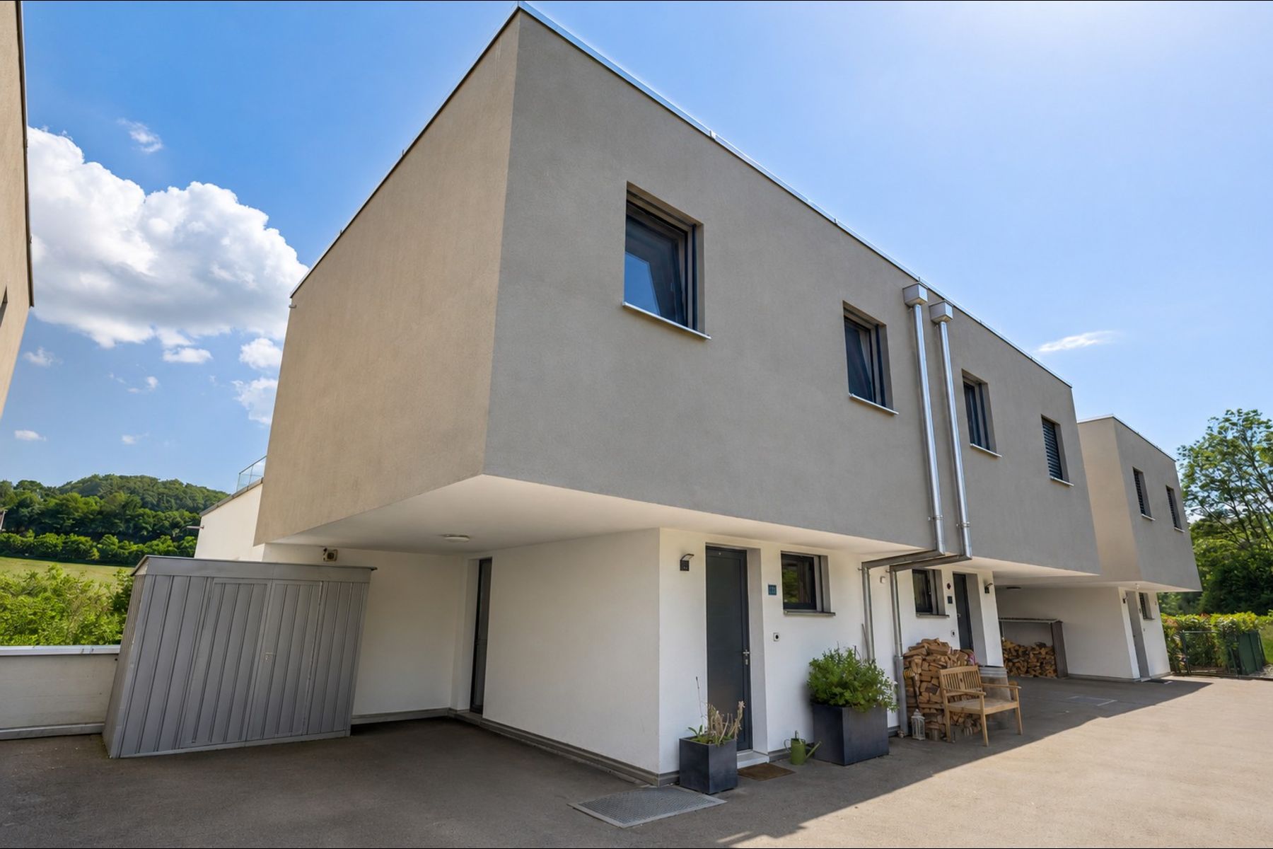  Contemporary semi-detached villa with private garden and panoramic terrace - 物件實景