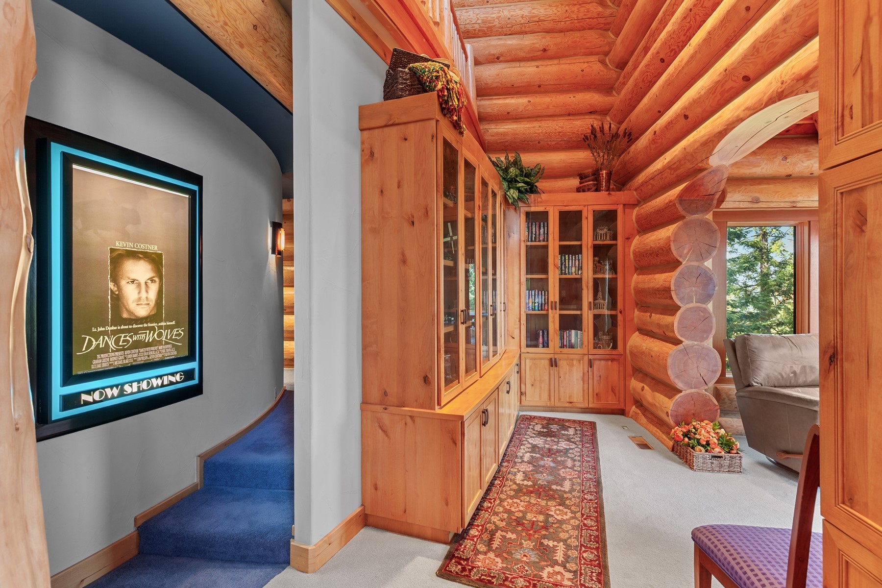  Log Estate overlooking Lake Coeur d