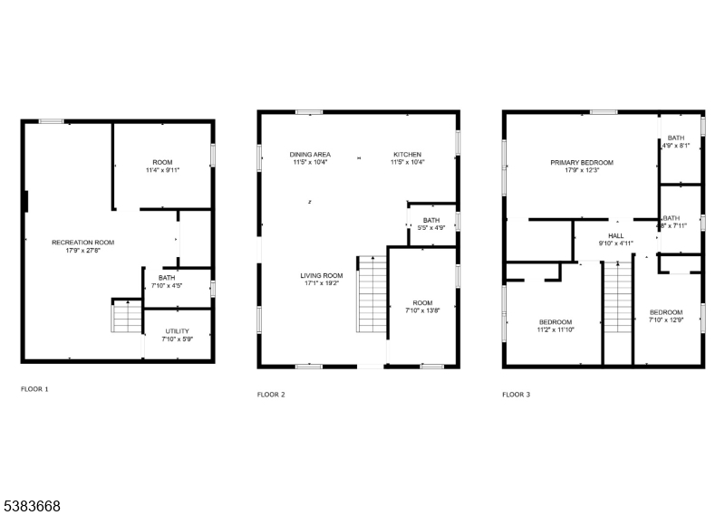 Rahway City, New Jersey, 07065, United States, 4 Bedrooms Bedrooms, ,4 BathroomsBathrooms,Residential,For Sale,1942005