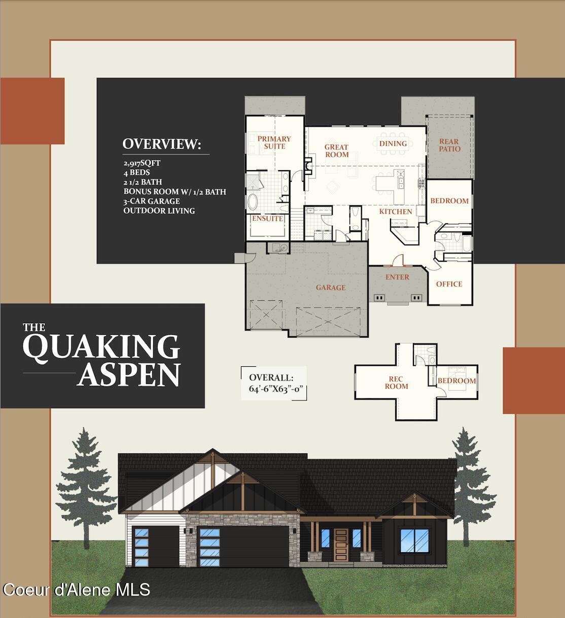Hayden, Idaho, 83835, United States, 3 Bedrooms Bedrooms, ,2 BathroomsBathrooms,Residential,For Sale,2008104
