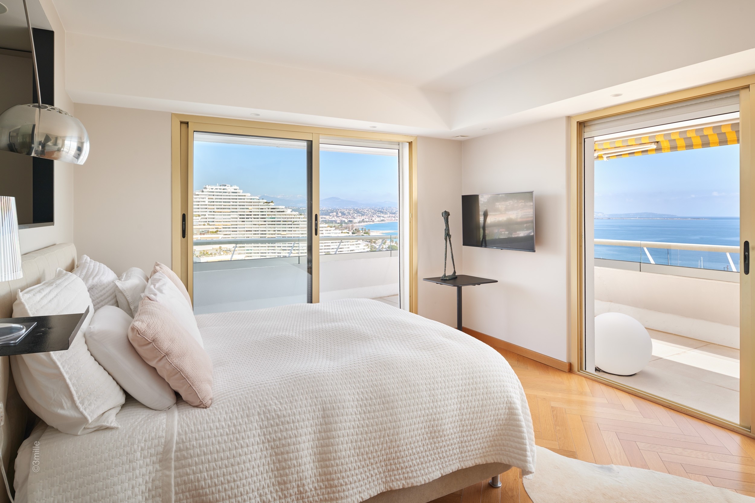  Sole agents, Villeneuve Loubet, Triplex Apartment on the top floor of the Marin… - 物件實景