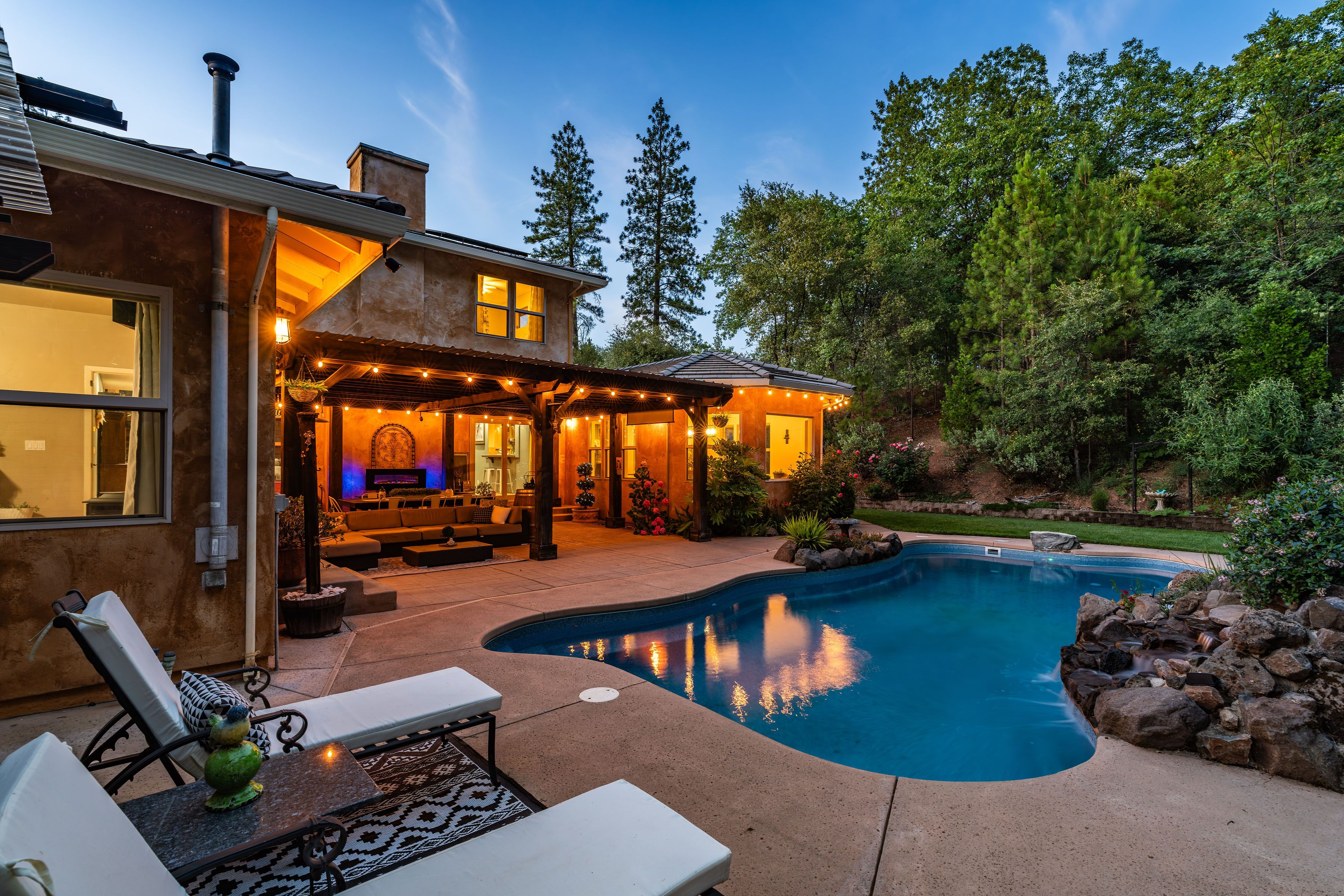  Mediterranean-Inspired Estate on 1.67 Acres  Private Oasis in Jackson - 物件實景