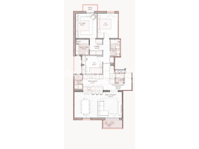 Escaldes-Engordany, Andorra, AD, 3 Bedrooms Bedrooms, ,2 BathroomsBathrooms,Residential,For Sale,1614391