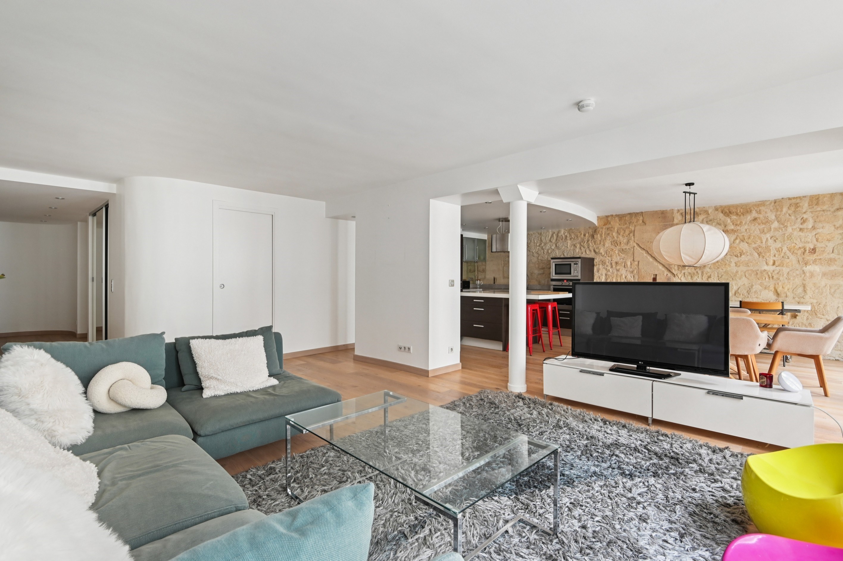  Paris 2nd. 110 sq.m apartment with two bedrooms in good condition - 物件實景