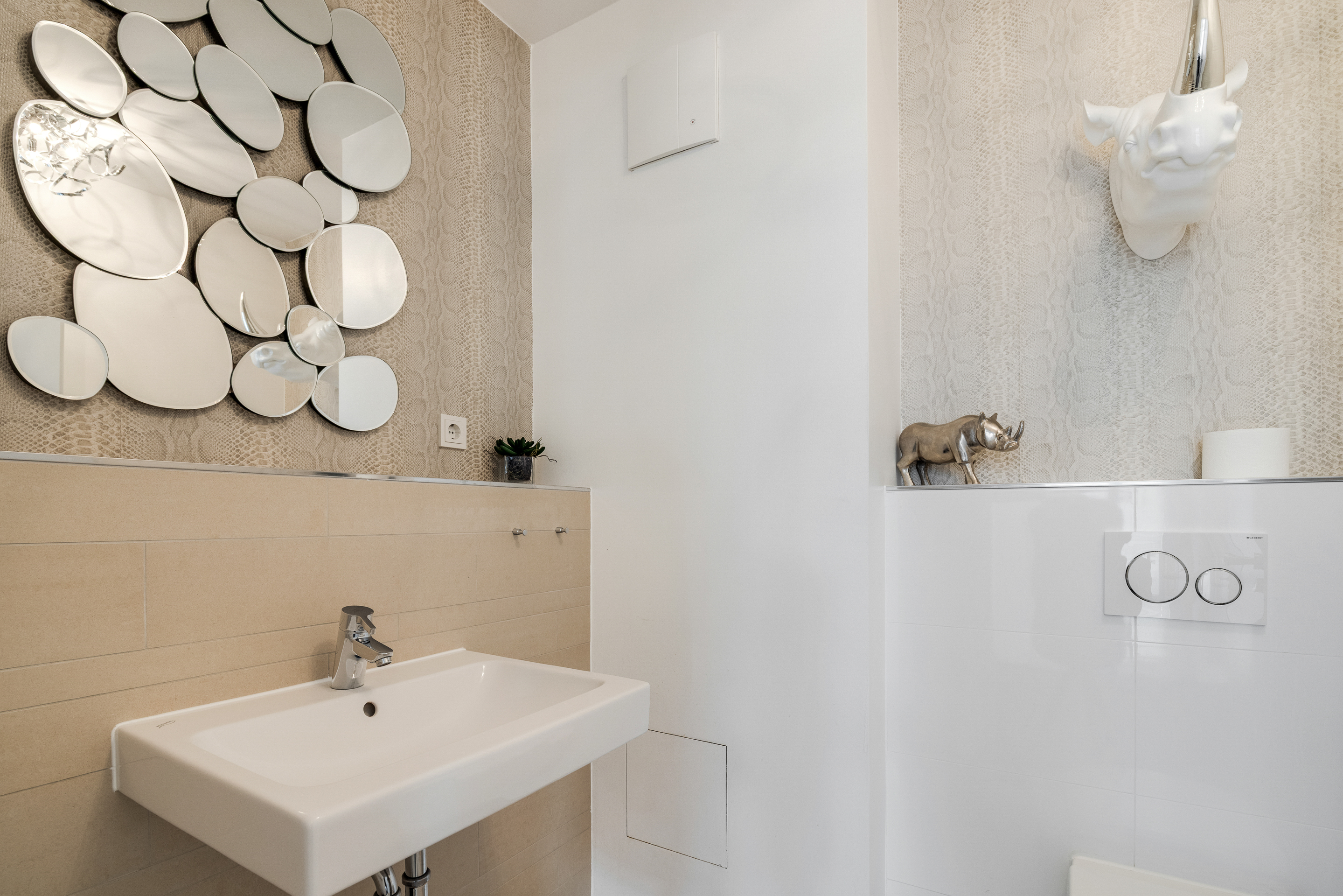  Villa Strauch: Großzügige 3-Zimmer-Wohnung mit Terrasse in Strandnähe von Wes... - 物件實景