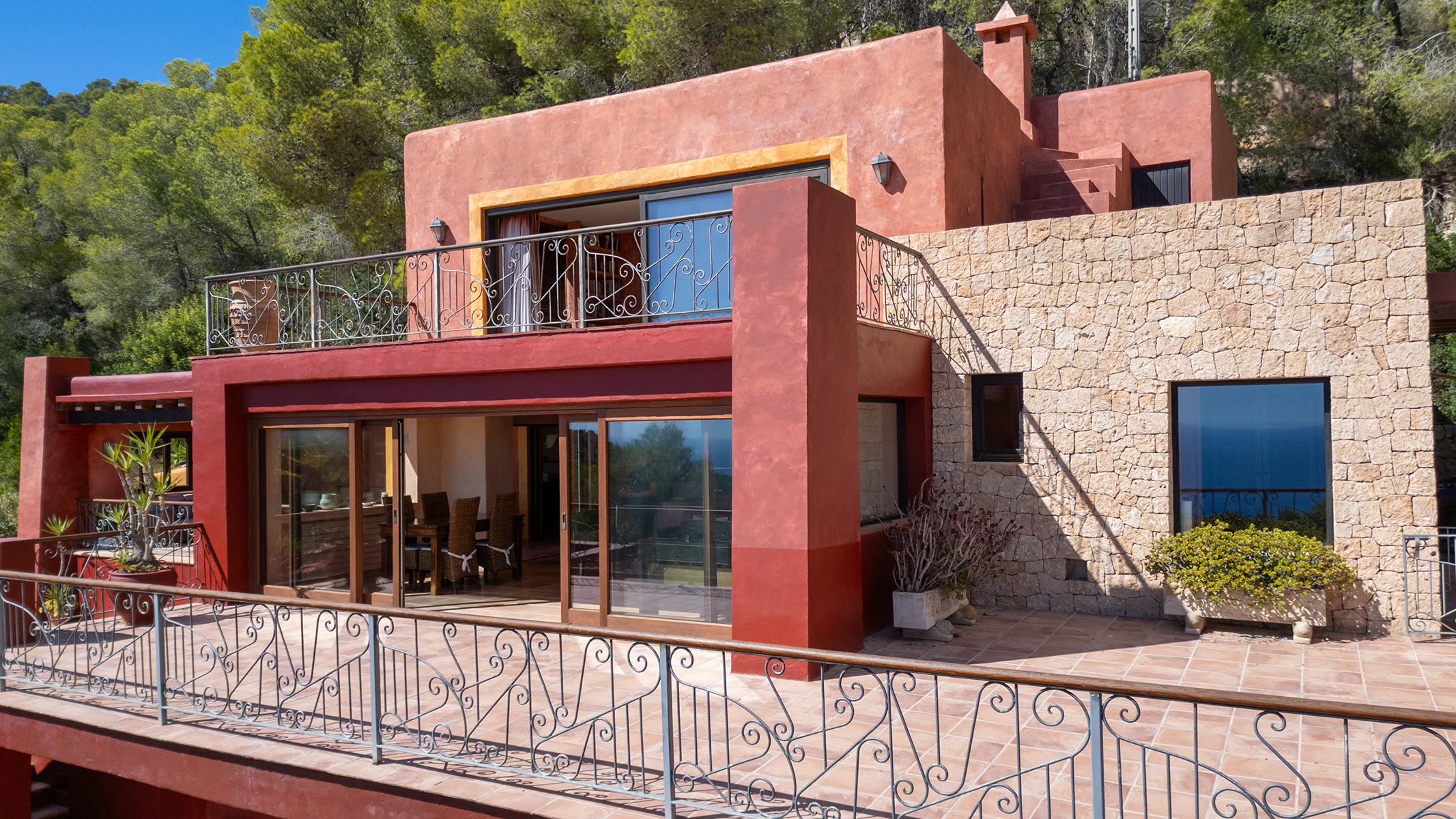  Renovated villa with sea views in Es Cubells, Ibiza - 物件實景