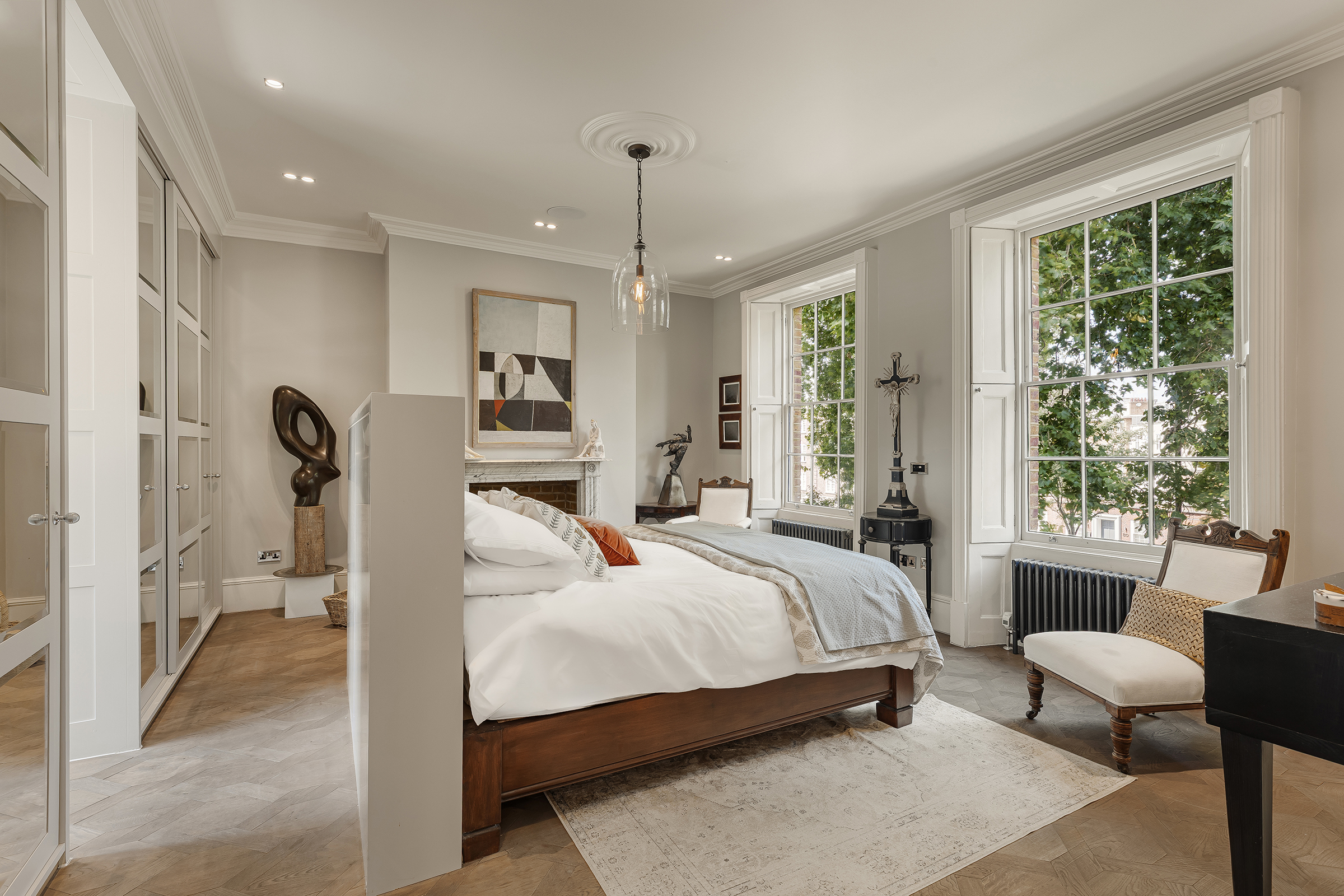  A beautifully renovated Grade II listed Georgian house with a south-facing garde - 物件實景