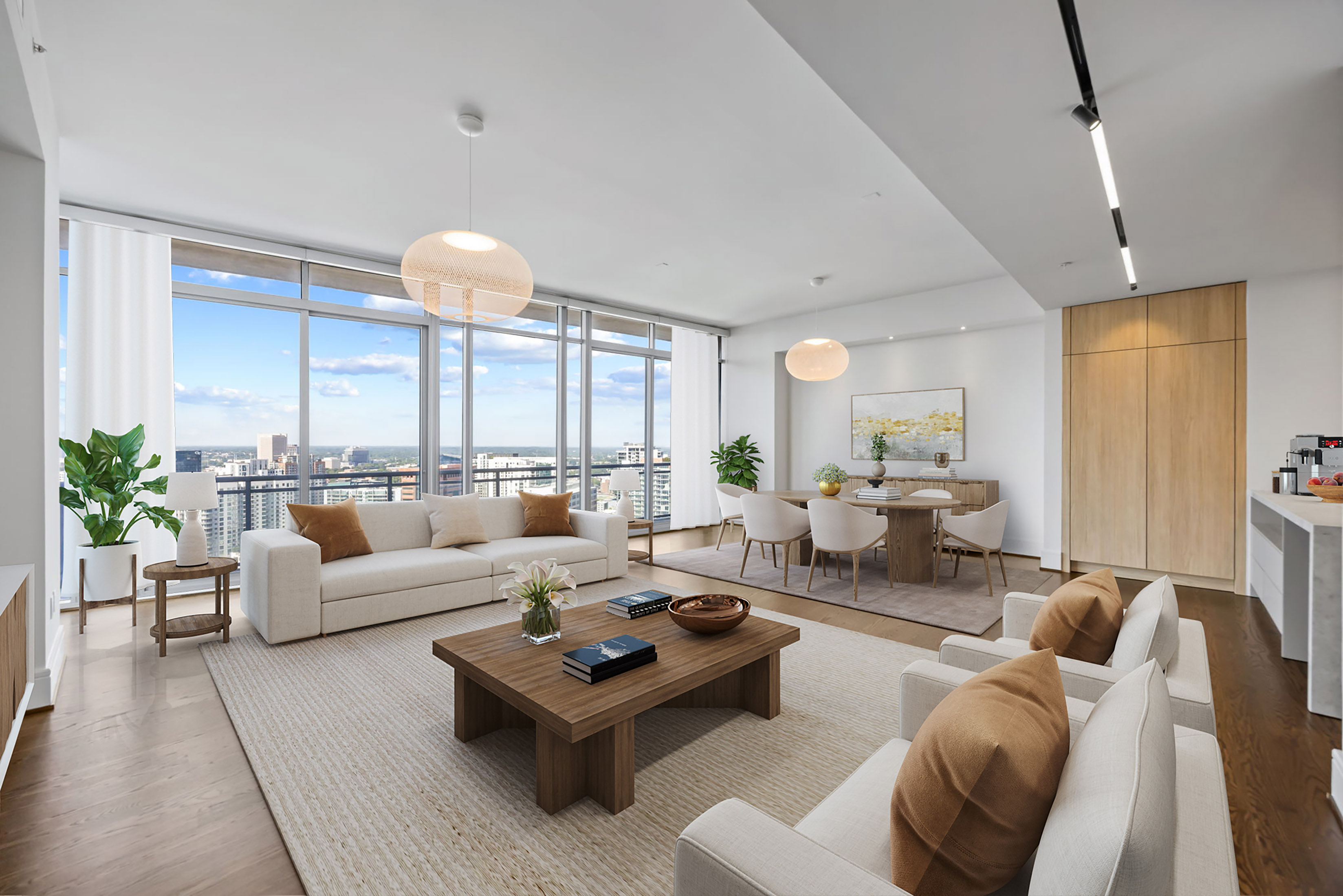  Exceptional Three Bedroom Plus Den Atop The Coveted Loews Hotel - 物件實景